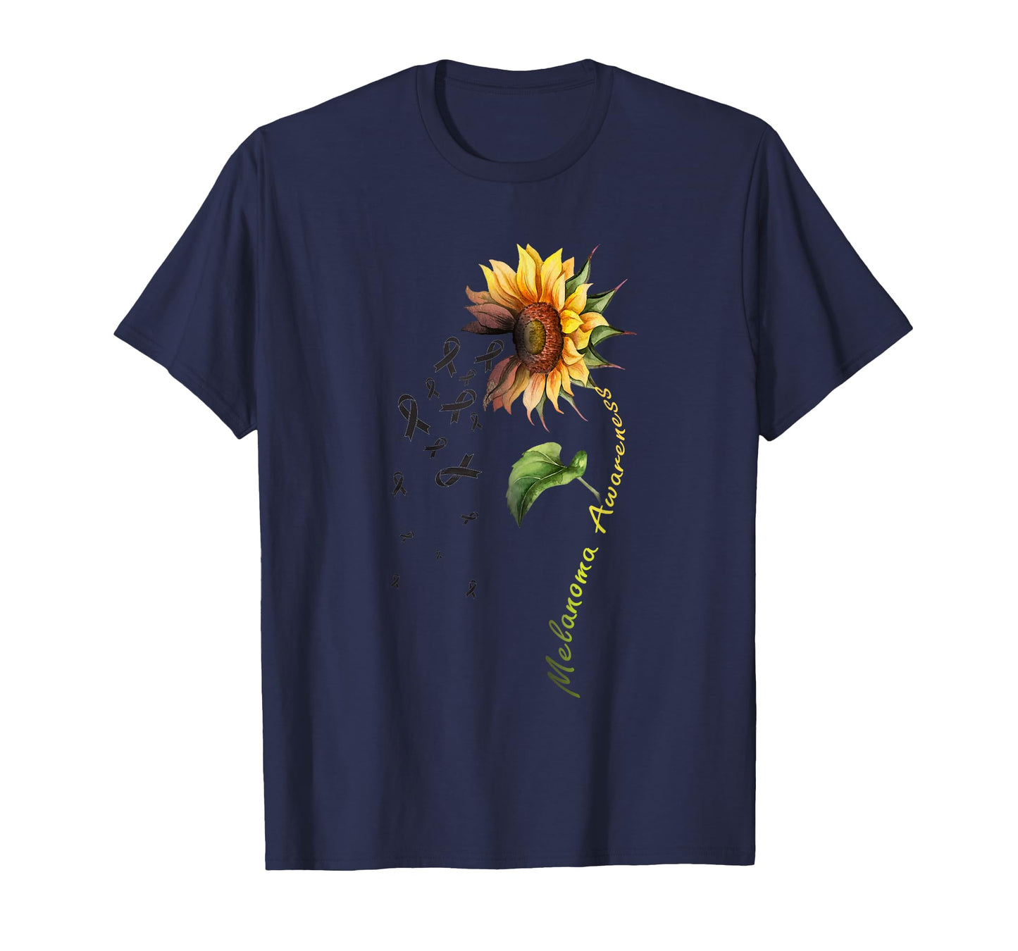 Melanoma Awareness Sunflower Shirt T-Shirt