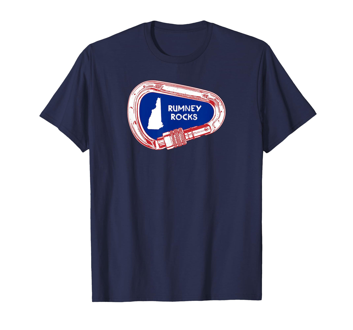 Rumney Rocks Climbing Carabiner T-Shirt