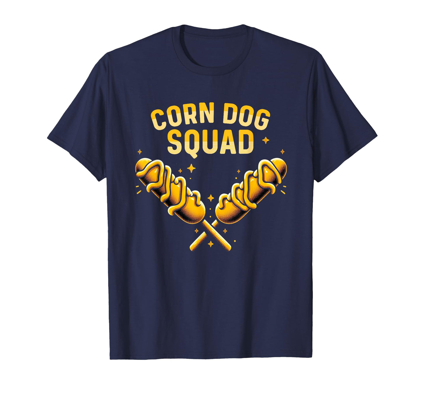 Cute Corn Dog Squad Stick Dogs Corndog Men Women T-Shirt