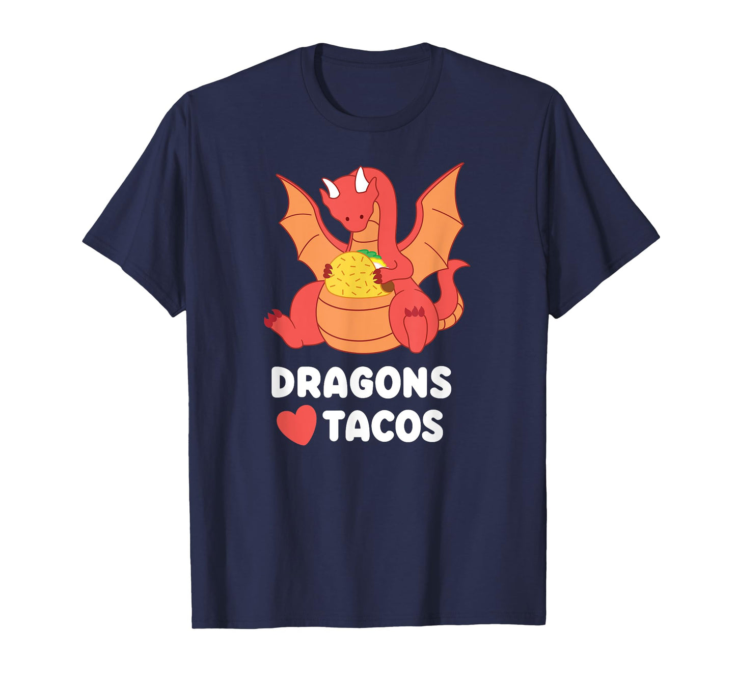 Dragons Love Tacos Shirt Adult Kids Dragon Lovers Gifts T-Shirt