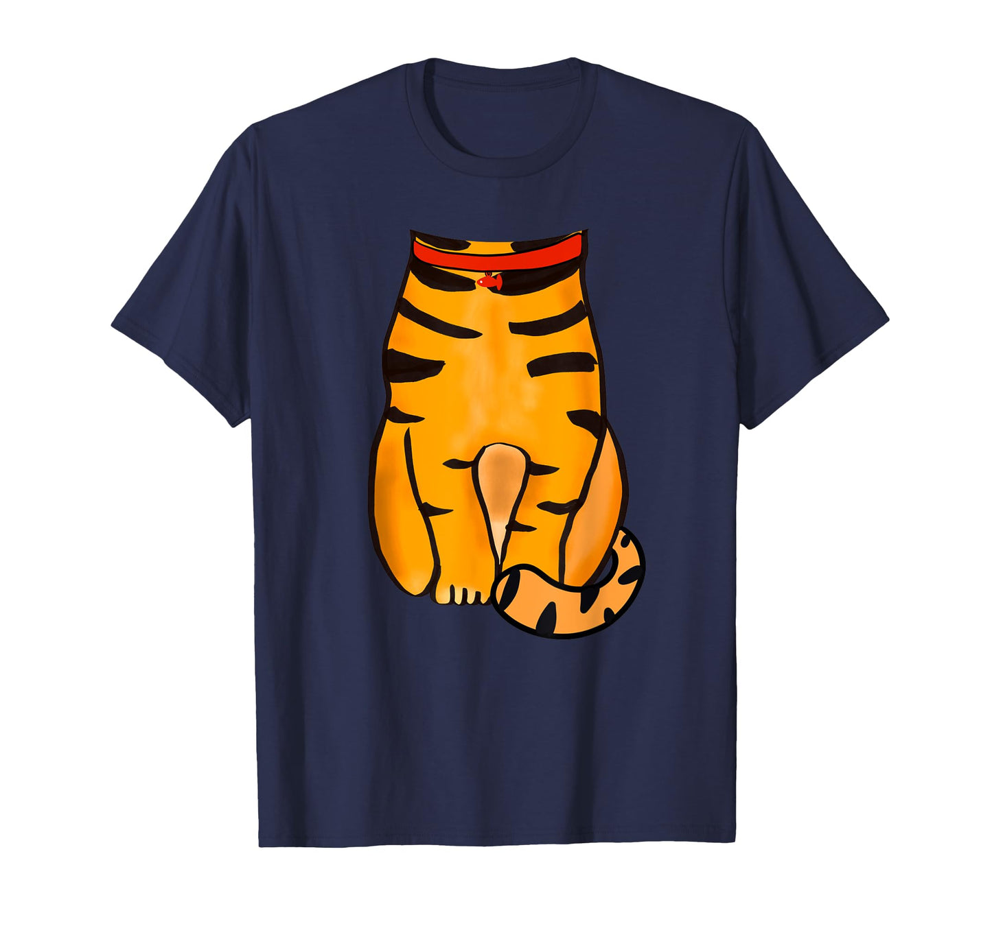 Cat Halloween Costume T-Shirt - Cute Orange Tabby Cat Outfit T-Shirt