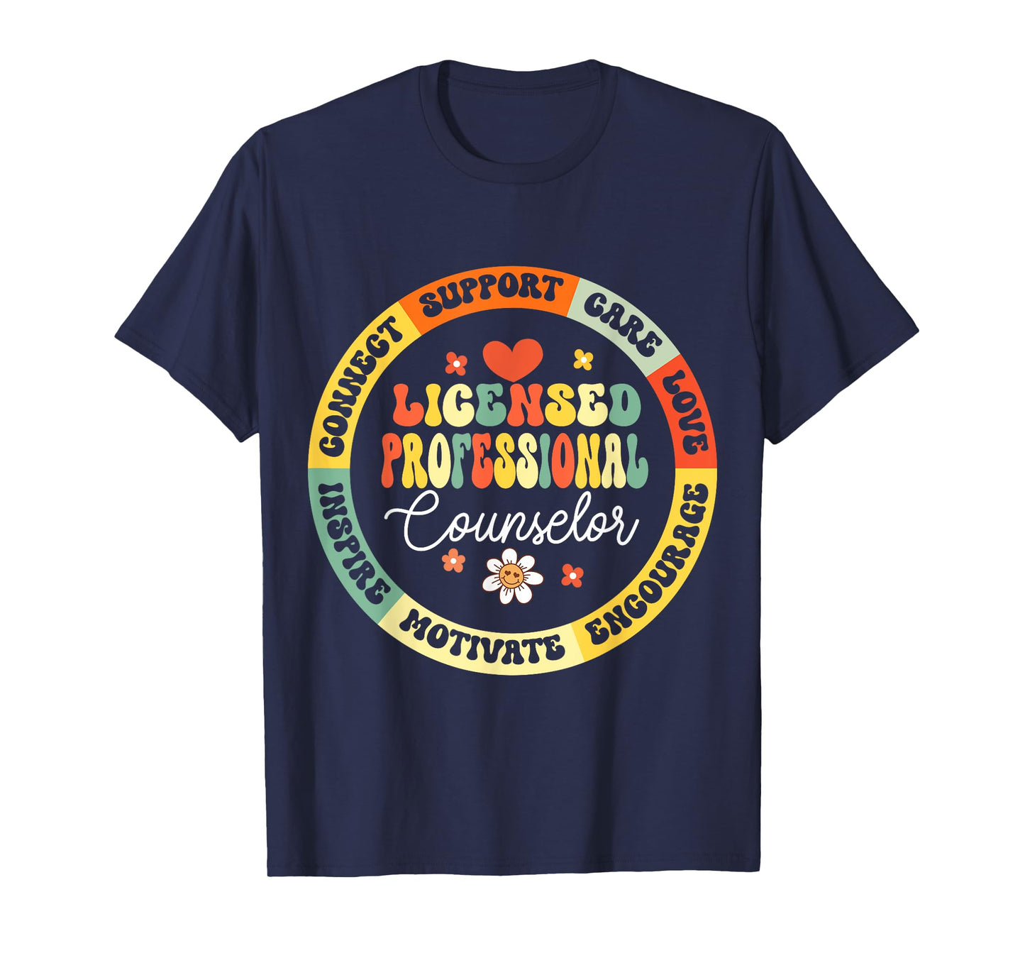 LPC Licensed Professional Counselor School Counseling Office T-Shirt