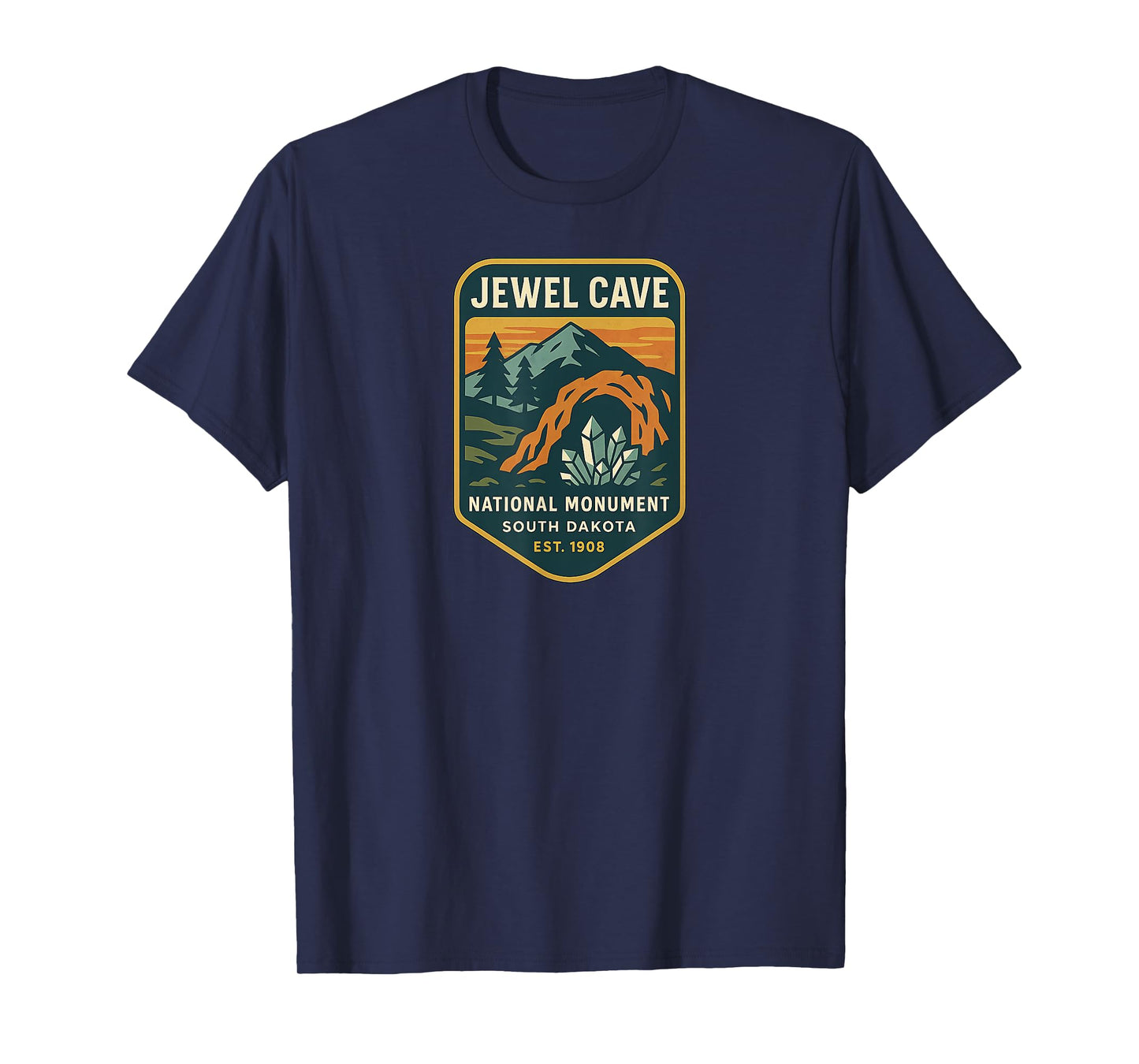 Jewel Cave – Crystal Design for Geology Lovers T-Shirt