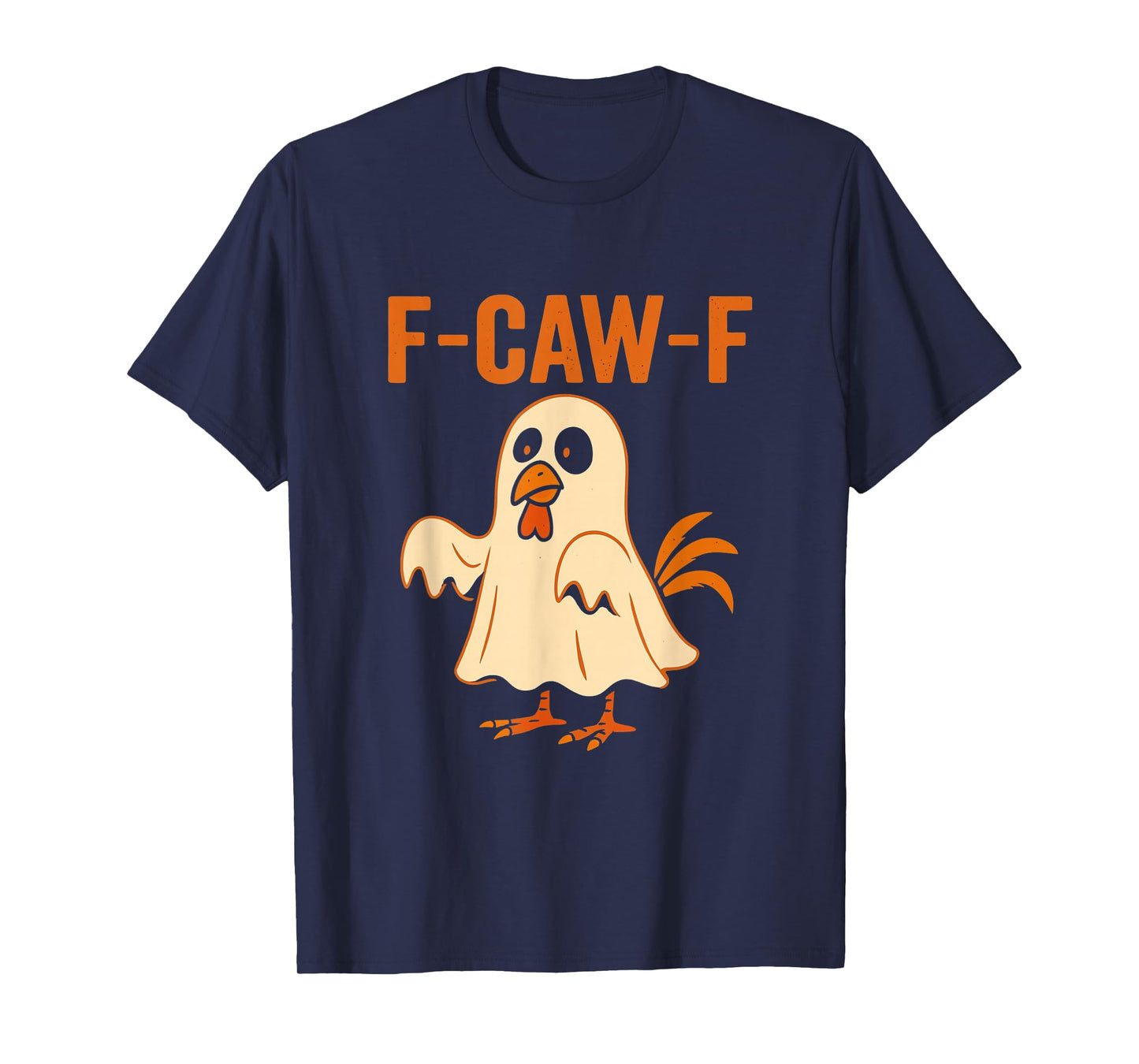 F-CAW-F Chicken Meme Funny Halloween T-Shirt
