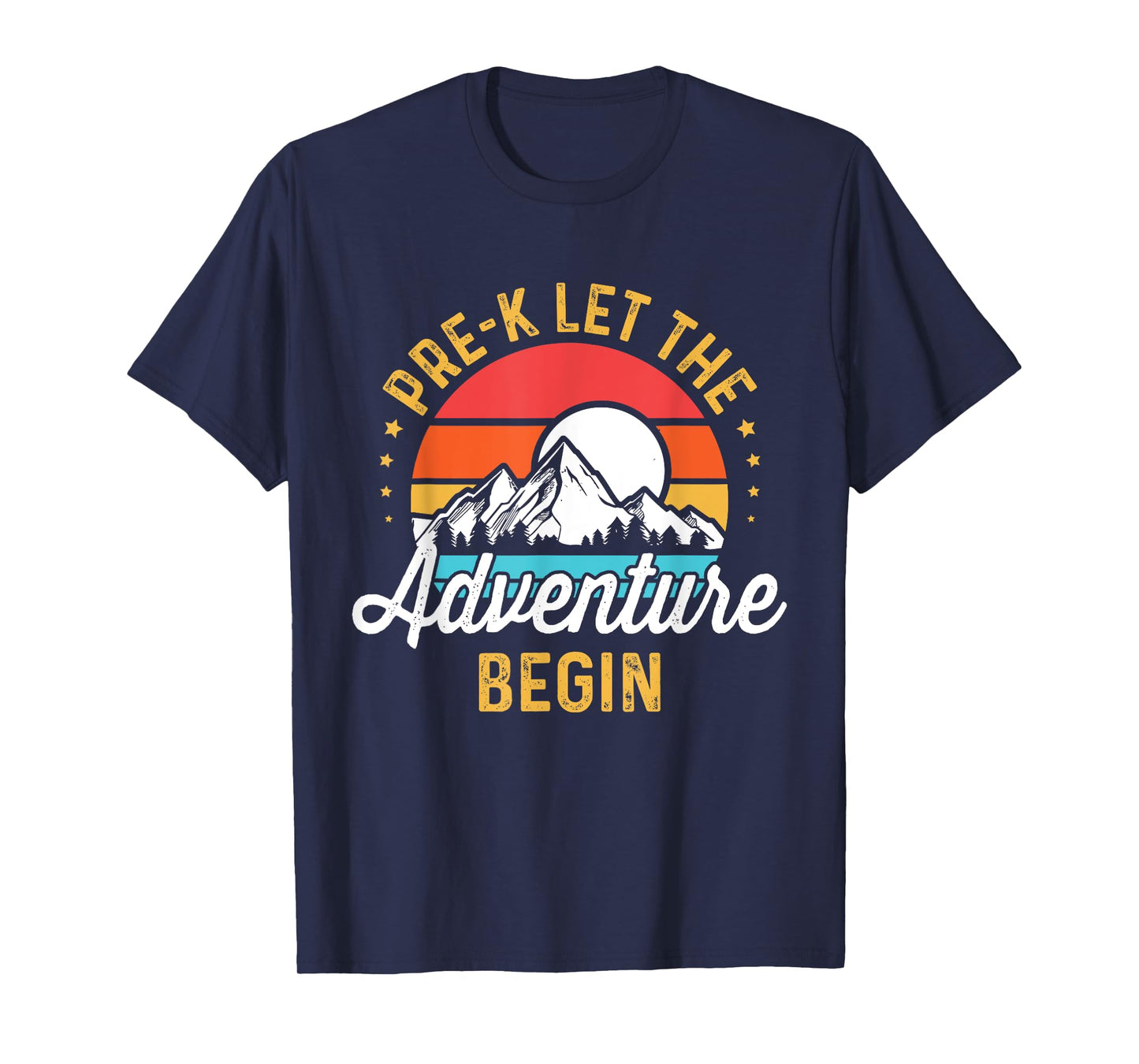 Pre-k Where The Adventure Begins, Kinder Teacher T-Shirt