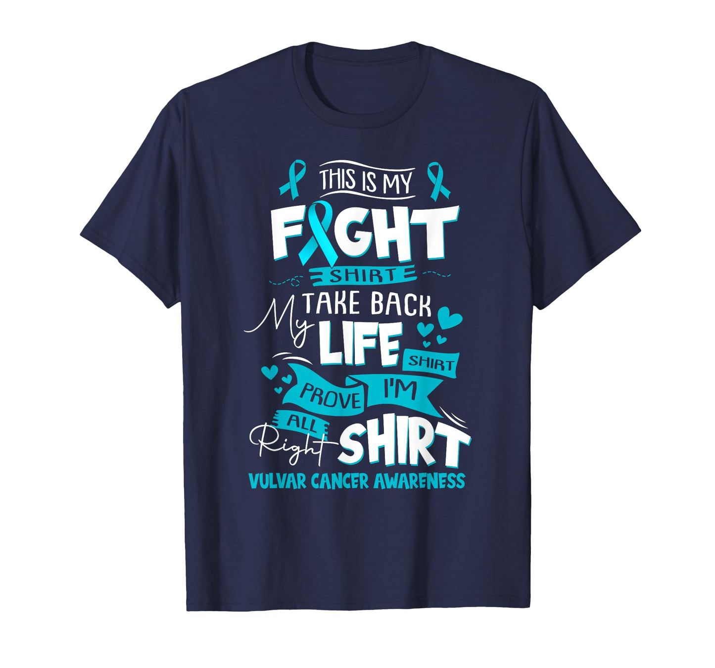 Vulvar Cancer Awareness This Is My Fight T-Shirt