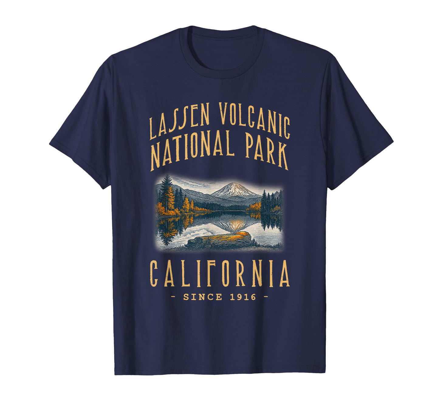 LASSEN VOLCANIC NATIONAL PARK, CALIFORNIA. CAMPING, HIKER T-Shirt