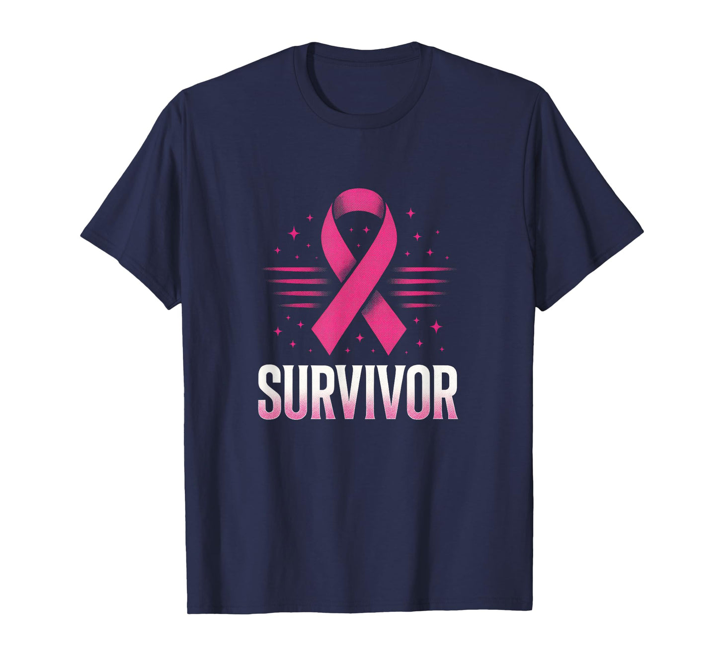 Survivor - Breast Cancer Awareness Ribbon T-Shirt
