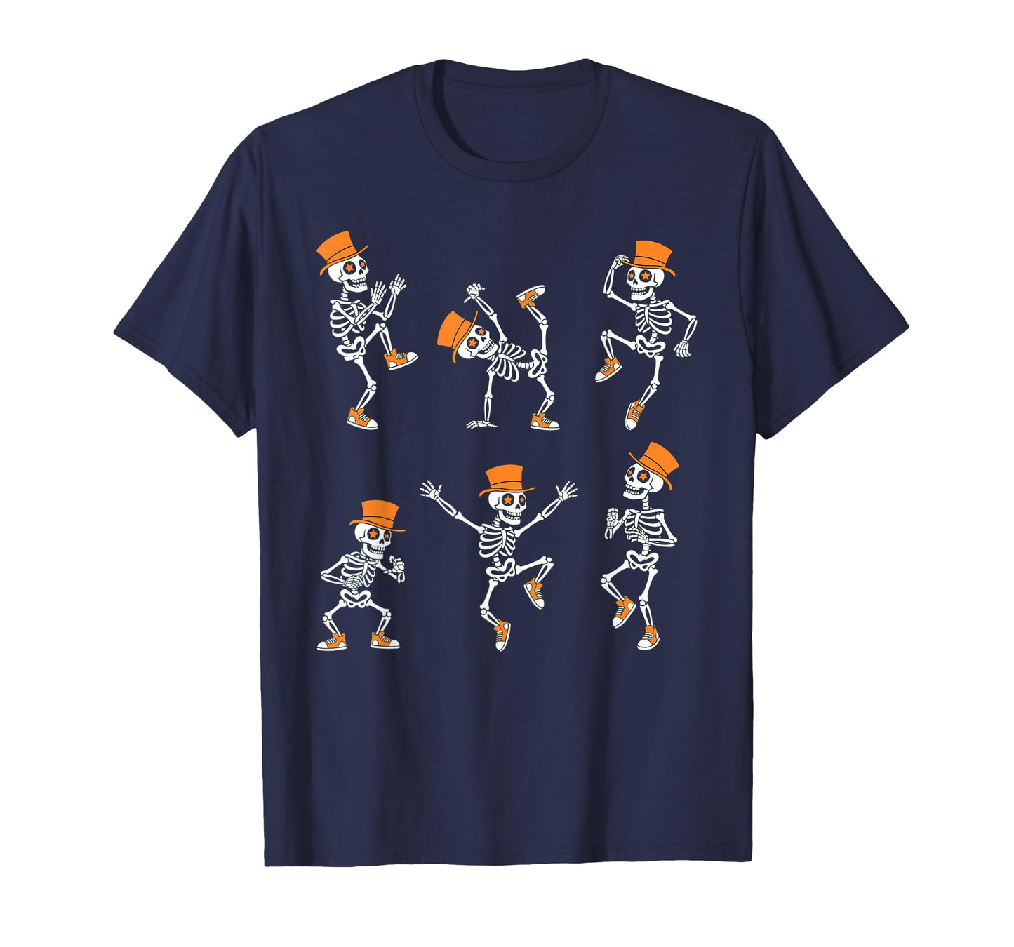 Dancing Skeletons Dance Challenge Halloween T-Shirt