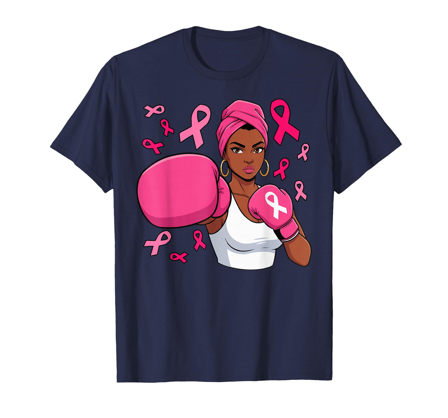African American Women Fight Breast Cancer Awareness Month T-Shirt