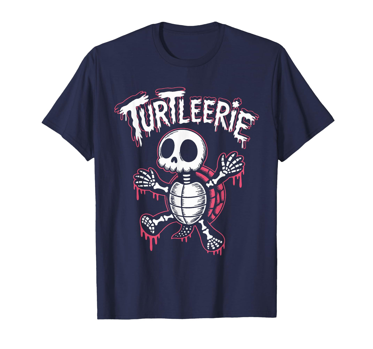 Spooky Turtle Skeleton Tortoise Halloween T-Shirt