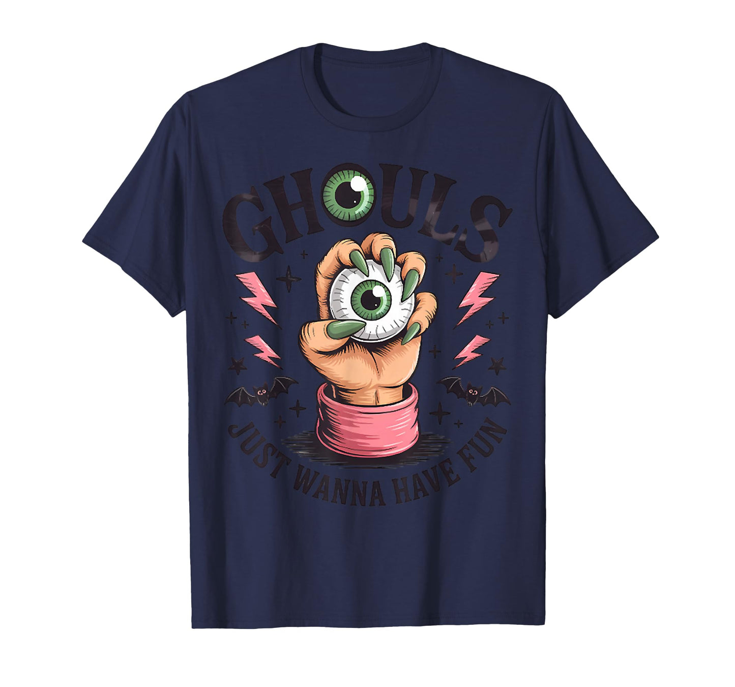 Funny Ghouls Just Wanna Have Fun, Spooky Witch Eye Halloween T-Shirt