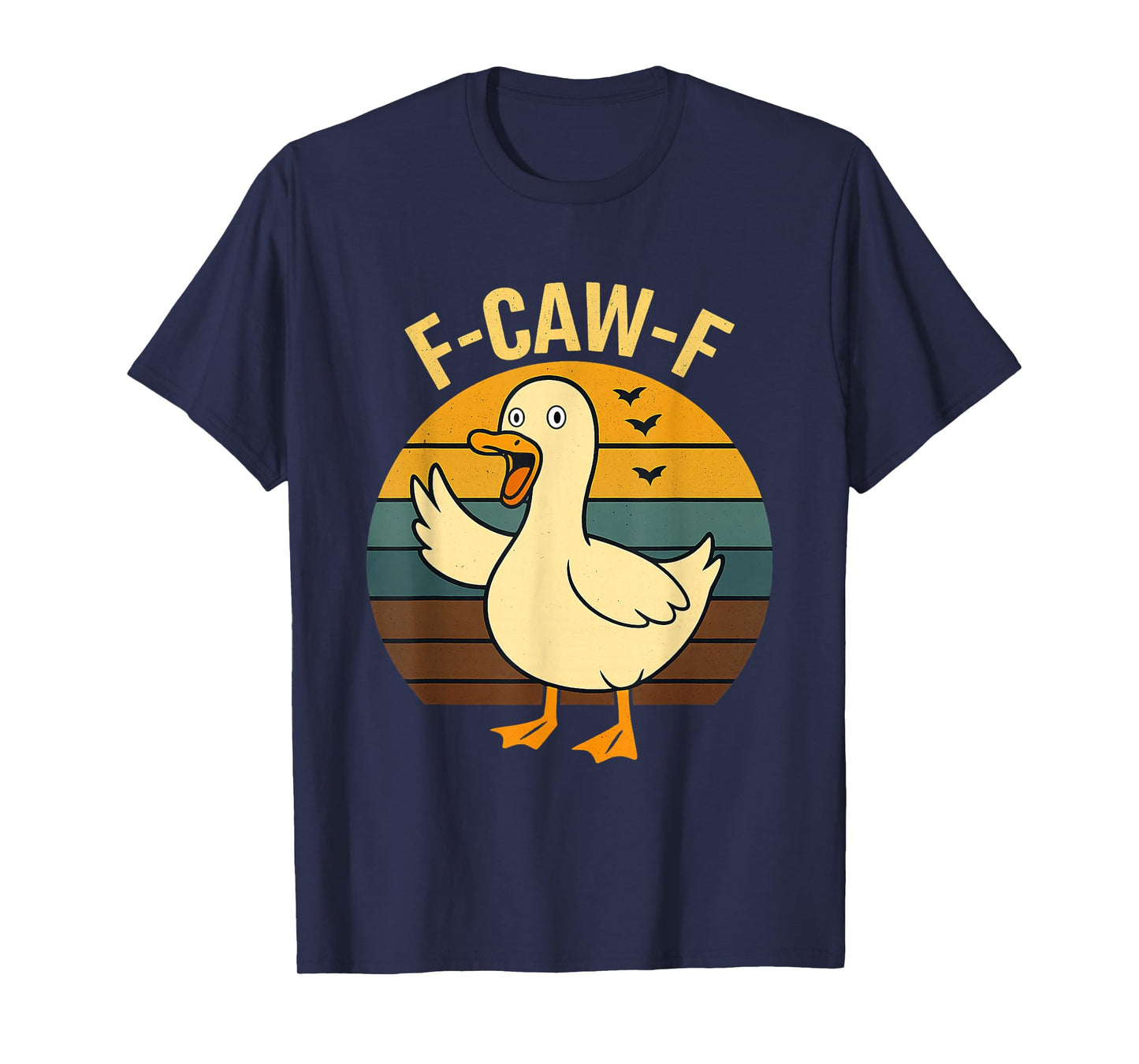 F-Caw-F Funny Goose Meme Humor Quote Halloween T-Shirt