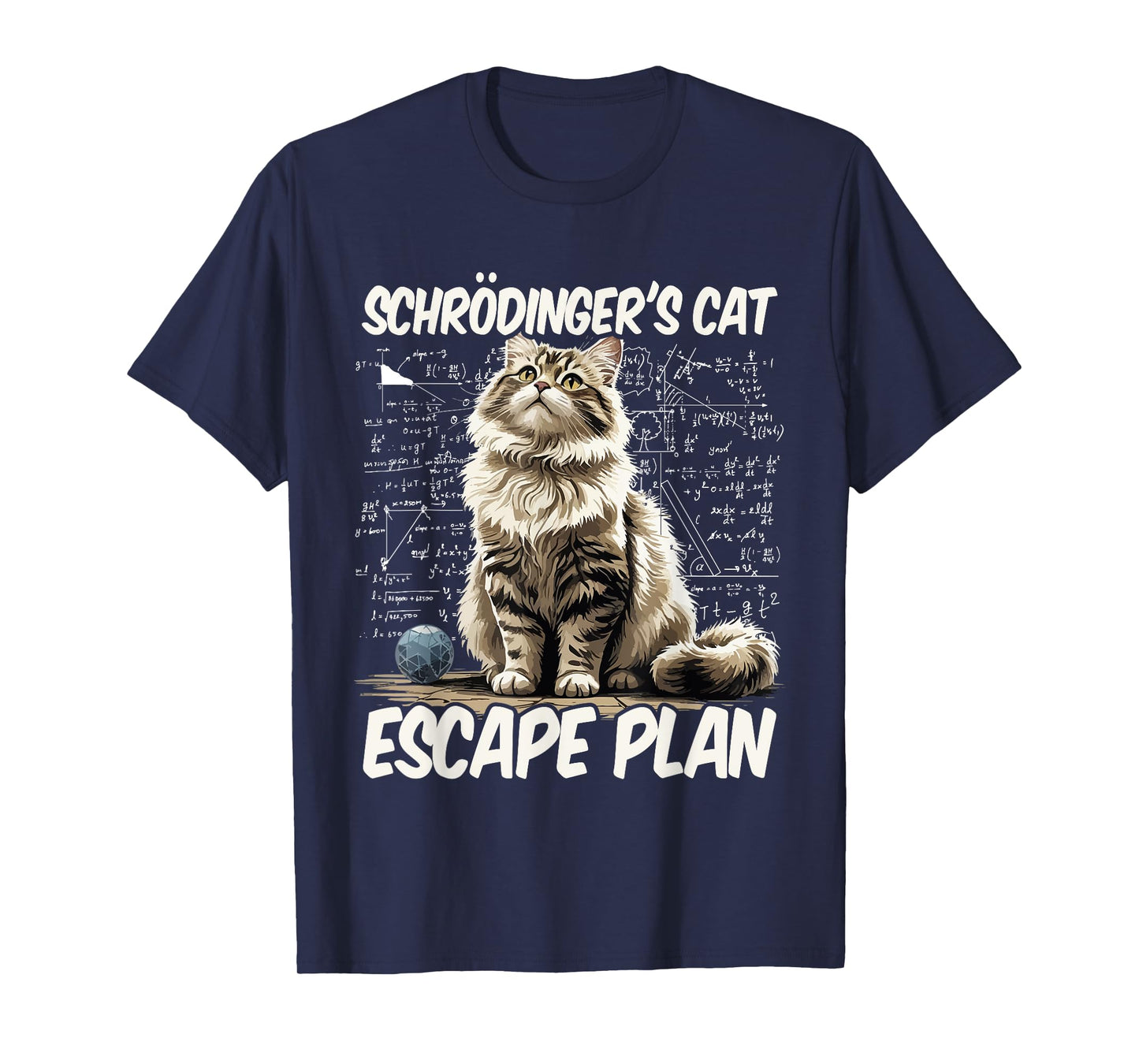 Funny Schrödinger's Cat Science T-Shirt