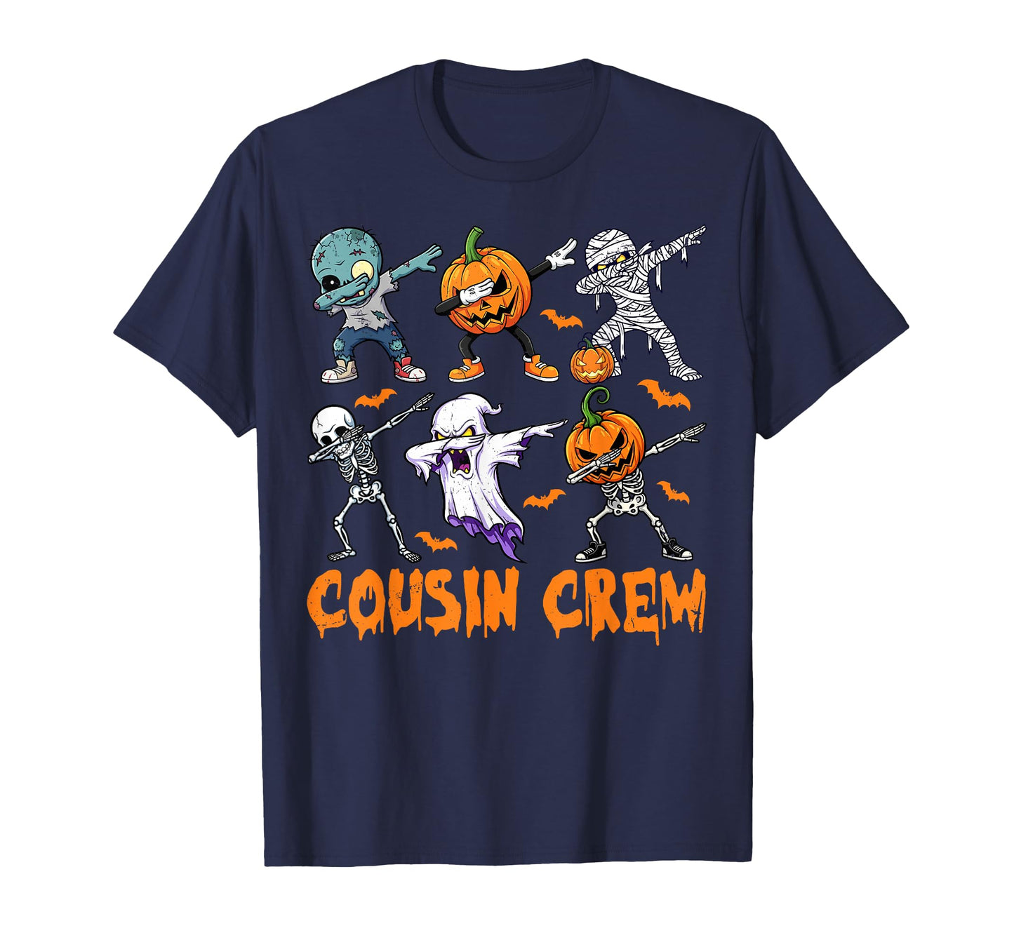 Halloween Cousin Crew Dabbing Matching Costume Boys Kids T-Shirt