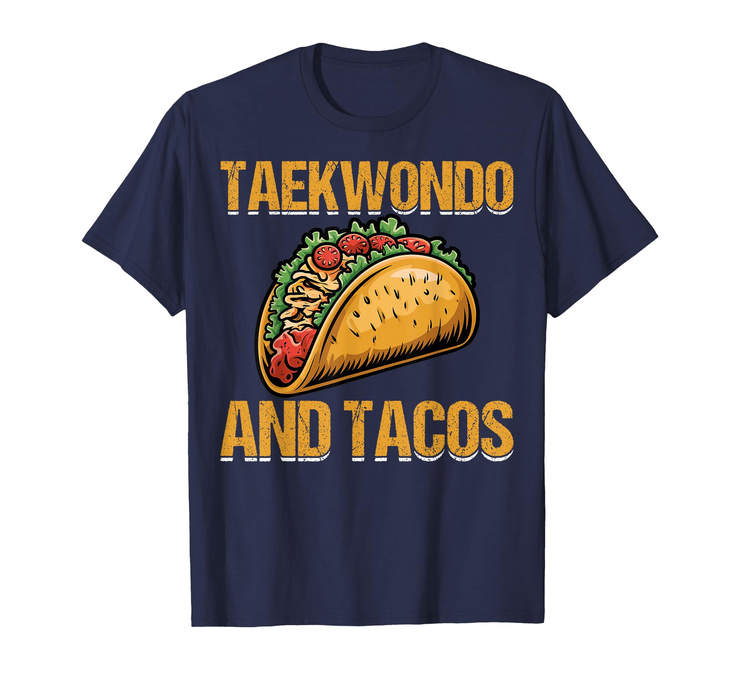 Taekwondo and Tacos - Taco Lover Martial Arts Taekwondo T-Shirt