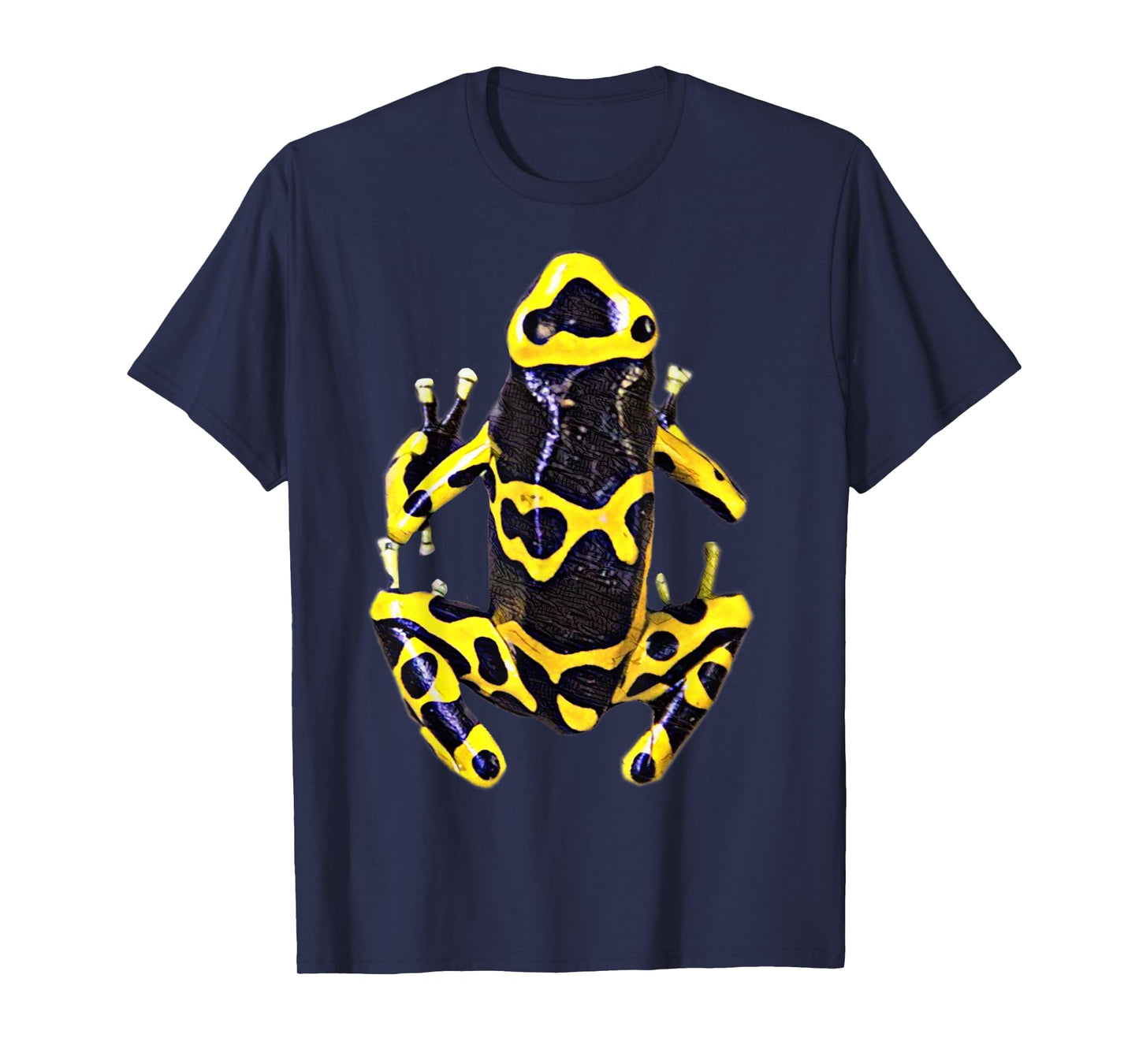 Yellow Poison Arrow Frog Designs Poison Dart Arrow Frog T-Shirt