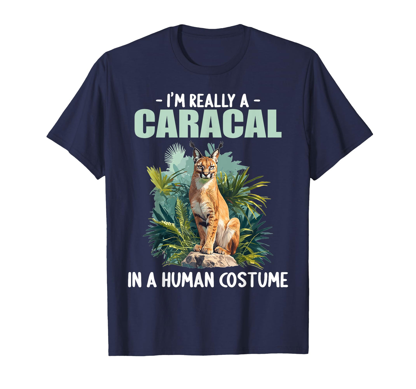 Caracals Caracal T-Shirt, Small, Black