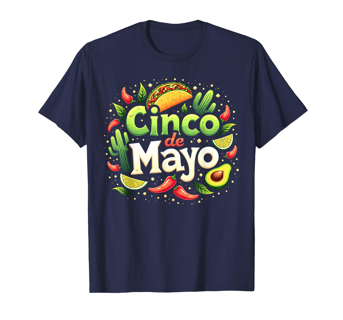 Cinco De Mayo Mexican Fiesta 5 De Mayo Squad Women Men Kids T-Shirt