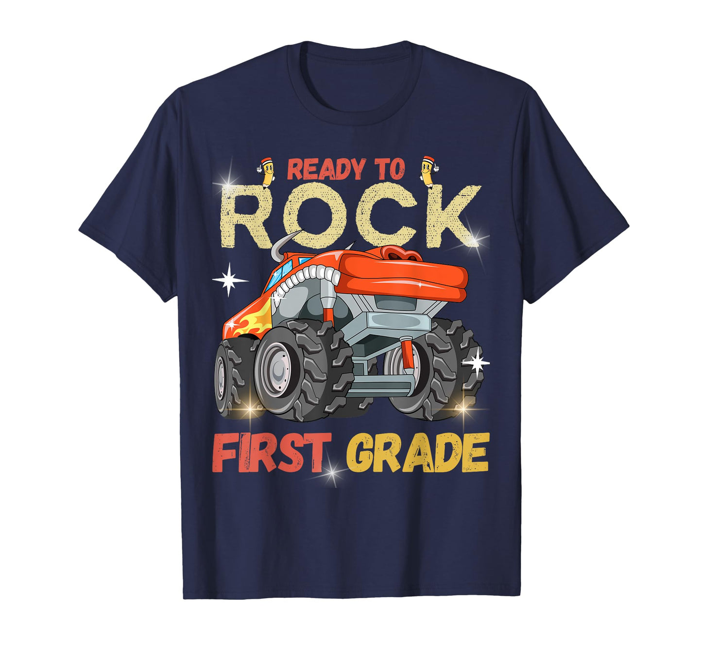 Ready to Rock First Grade First Day of First Grade for Kids T-Shirt