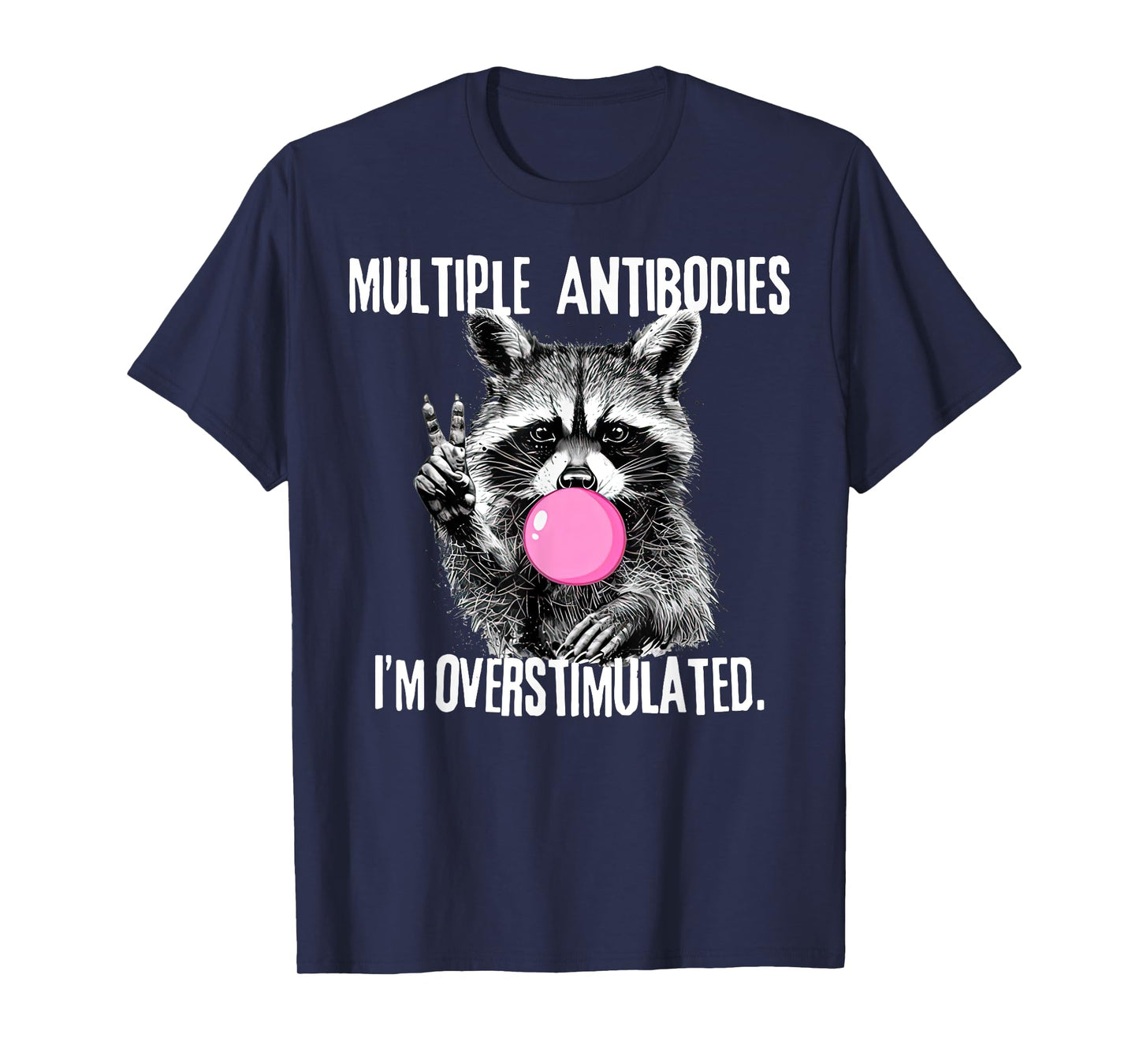 Blood Bank Funny Racoon Medical Lab Science Laboratory Tech T-Shirt