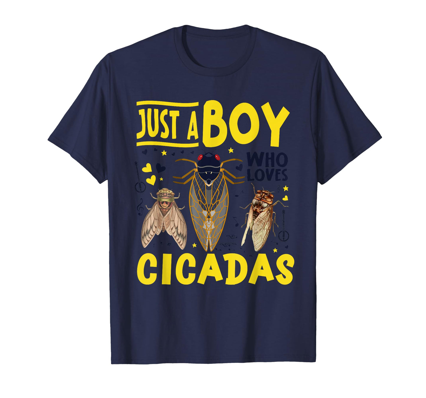 Just a Boy Who Loves Cicada T-Shirt