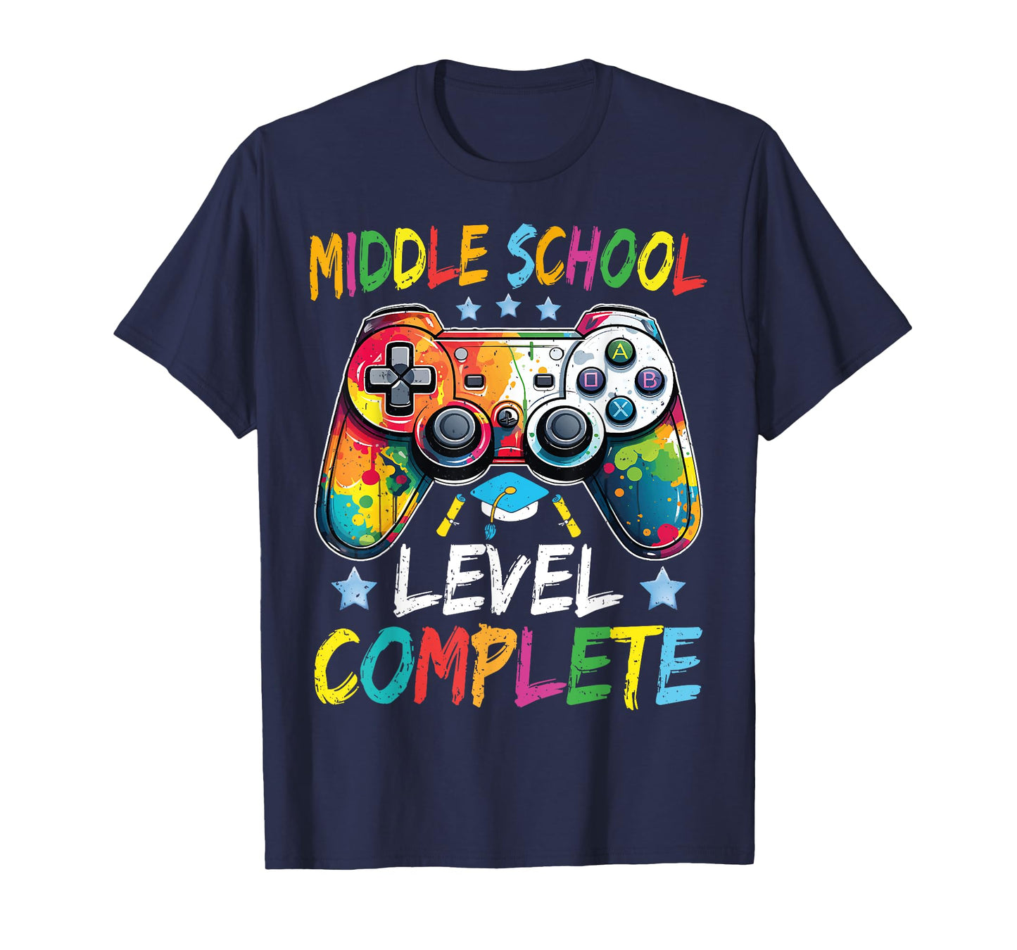 Middle School Level Complete Graduation Last Day Of School T-Shirt