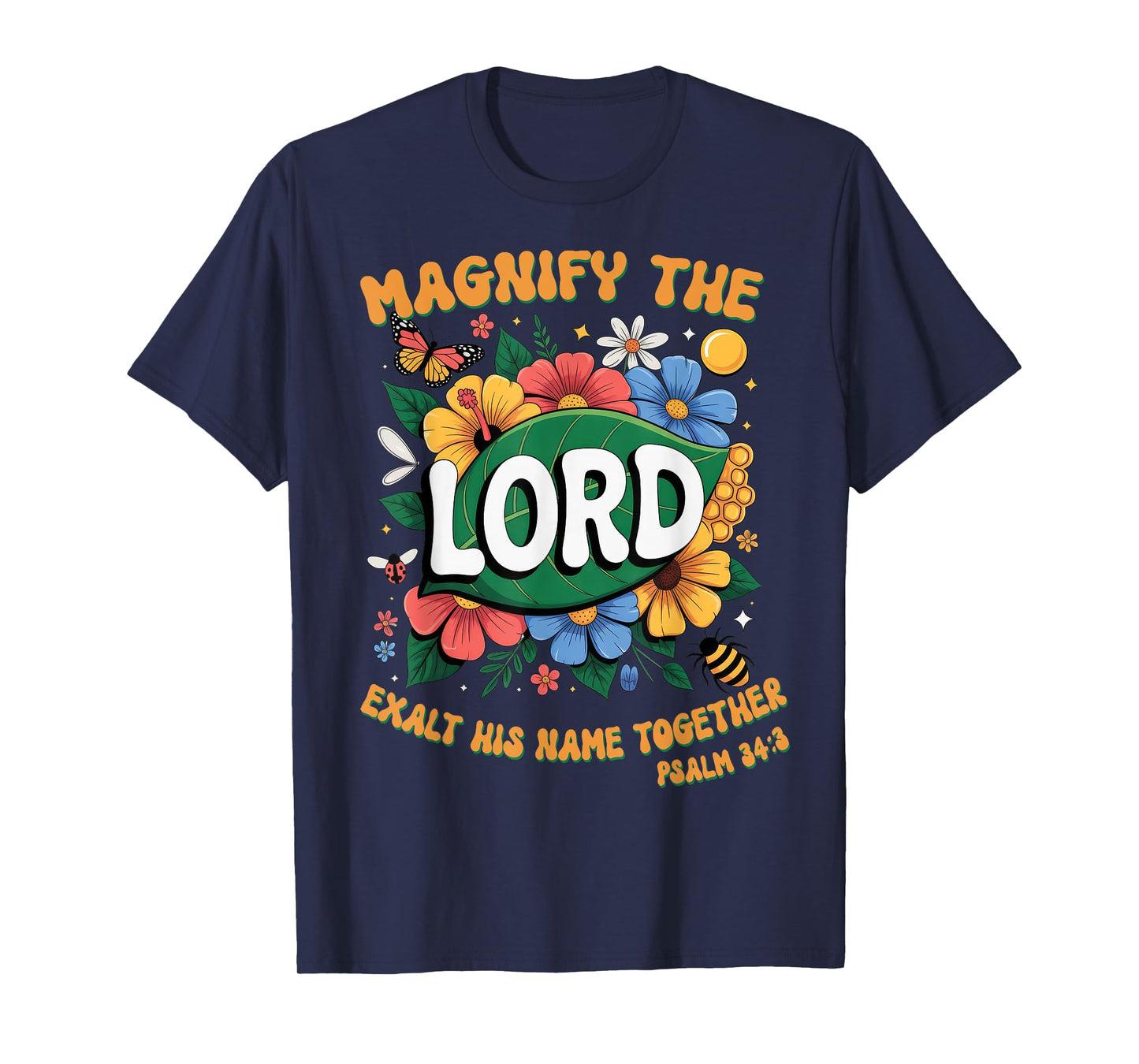 Summer Camp Magnify The Lord Christian VBS 2025 T-Shirt