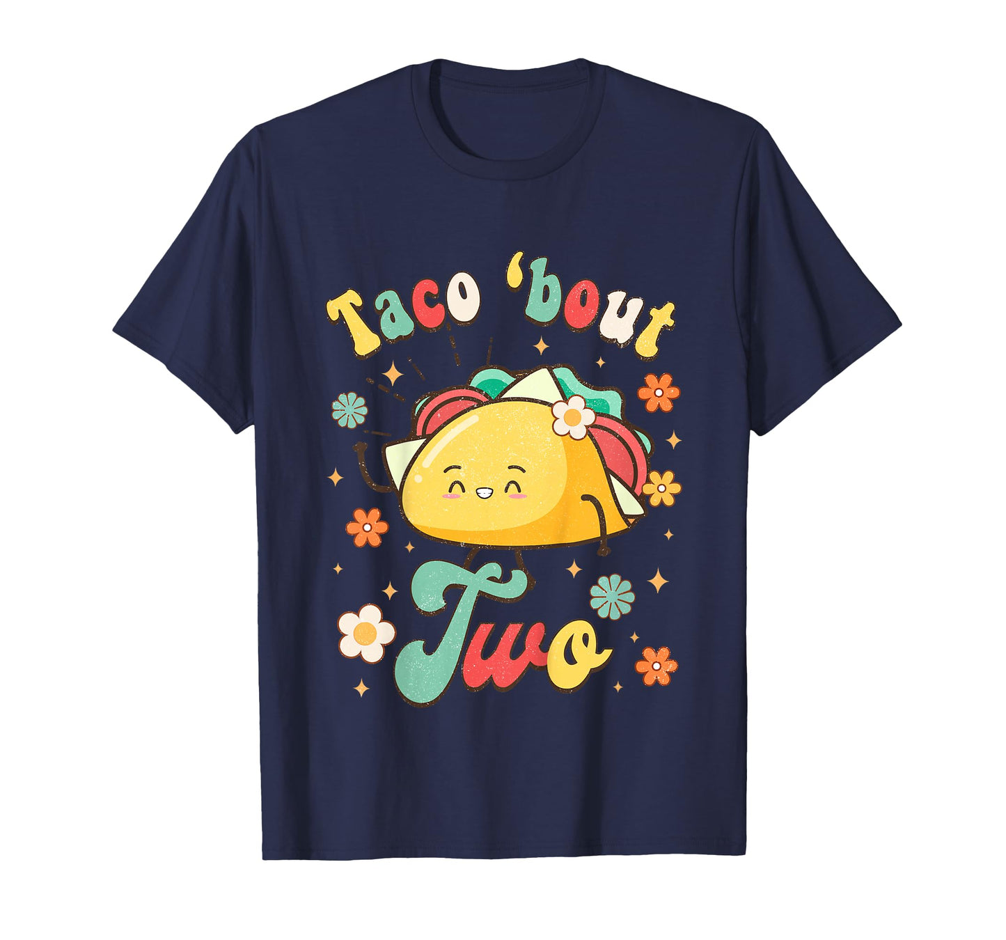 Taco 'Bout Two Mexican Baby Second Birthday 2nd Bday Fiesta T-Shirt
