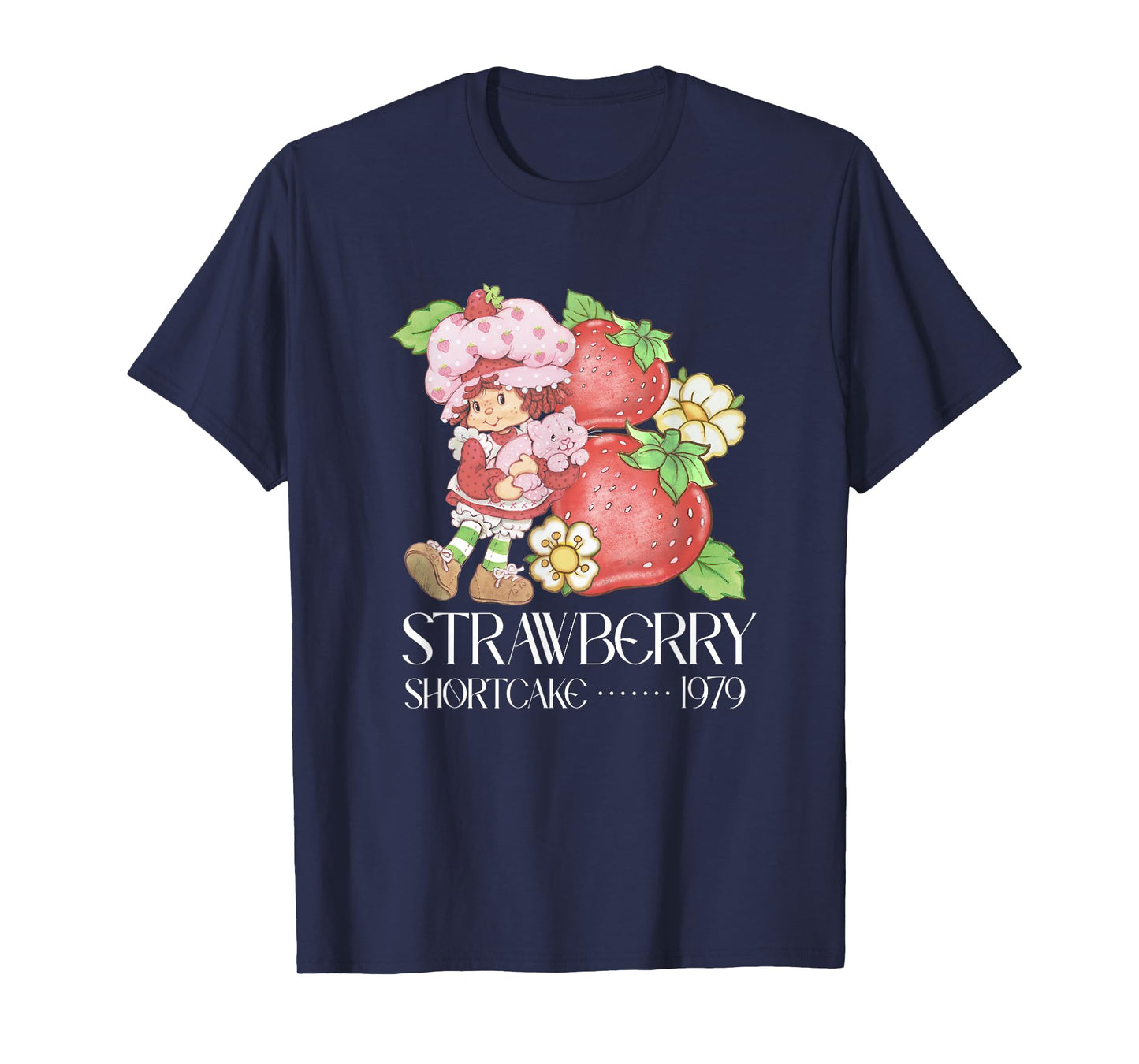 Strawberry Shortcake & Custard Vintage Berries 1979 T-Shirt