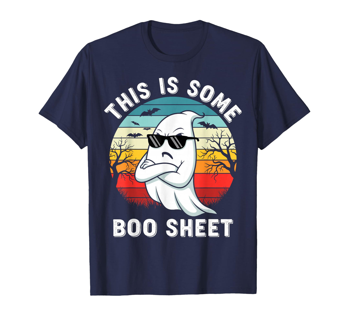This is Some Boo Sheet Funny Halloween Ghost Costu Men Women T-Shirt