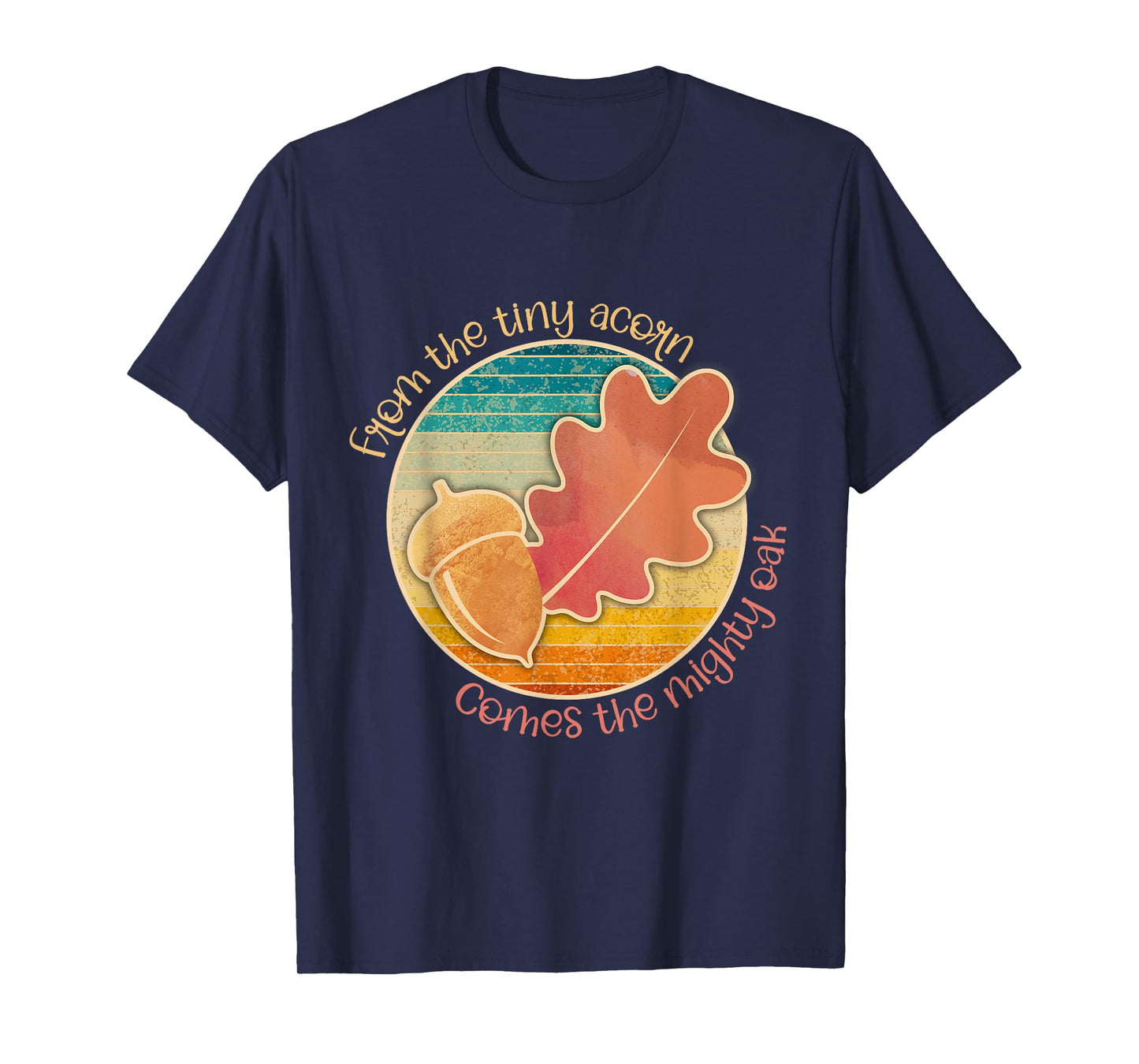 Acorn and Oak Leaf for Nature Lovers T-Shirt