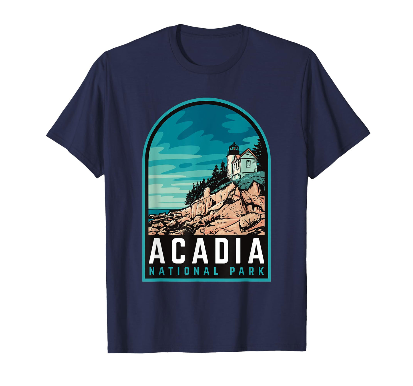 Acadia National Park Maine Bar Harbor T-Shirt