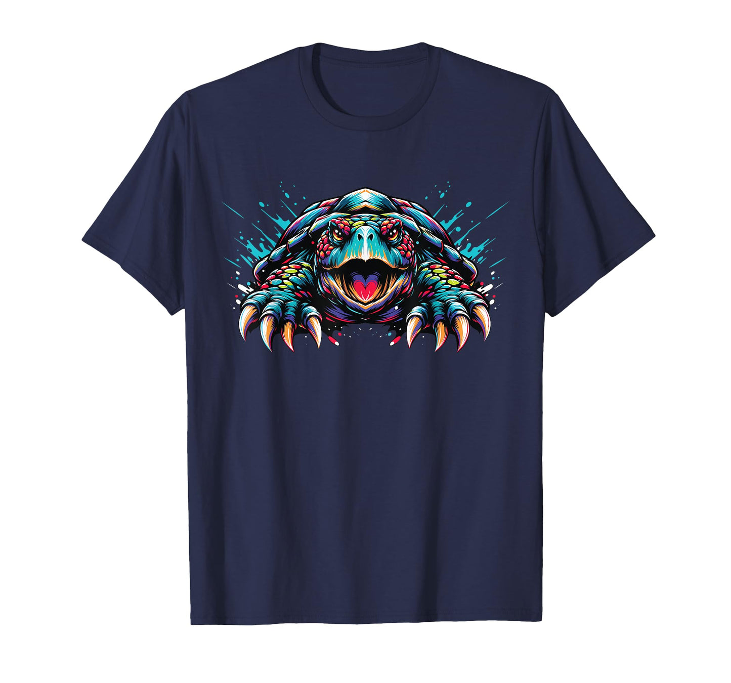 Snapping Turtle Splash Art, Snapping Turtle T-Shirt