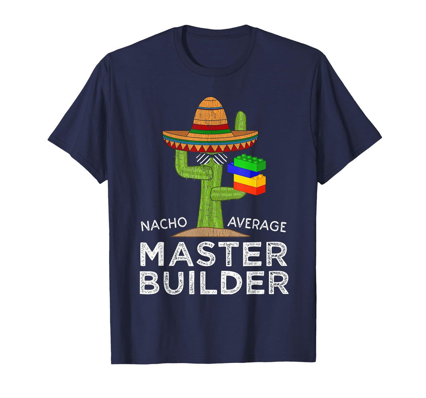 Fun Cute Building Blocks Lover Saying | Funny Master Builder T-Shirt