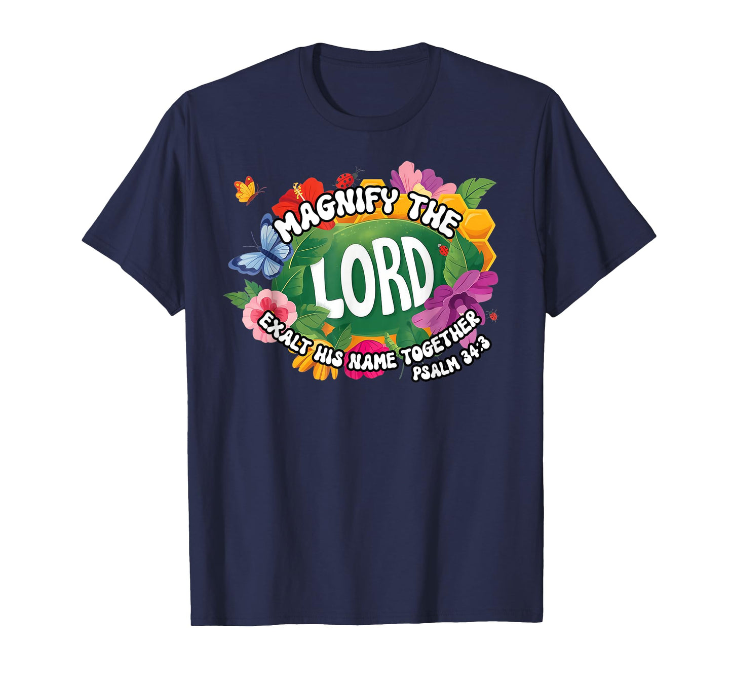 VBS 2025 Summer Camp Magnify The Lord Christian T-Shirt