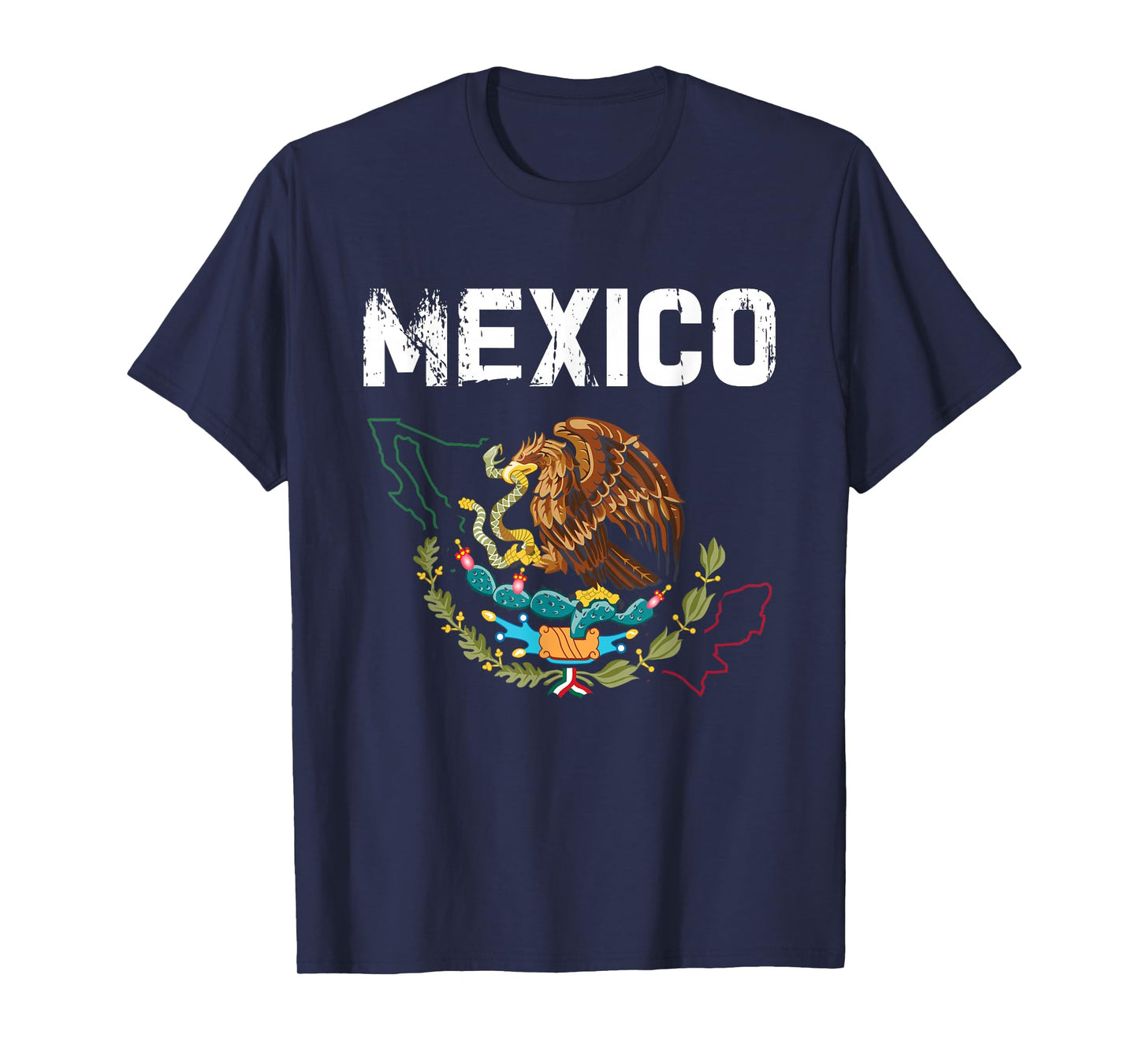 Mexico Gift Tijuana Mexican Hispanic Pride Poncho Aztec T-Shirt