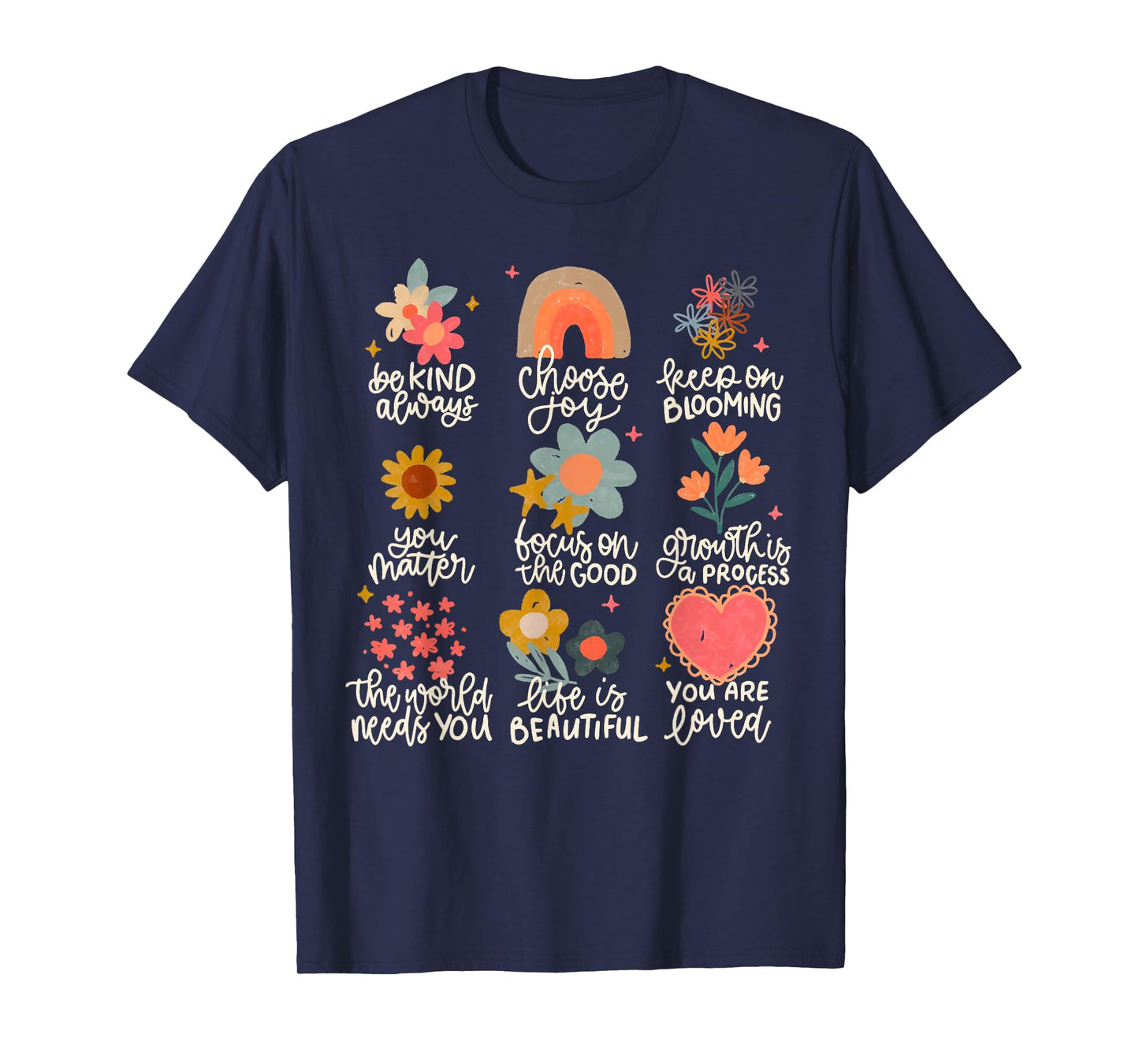 Be Kind Always Choose Joy You Matter Mental Health Awareness T-Shirt