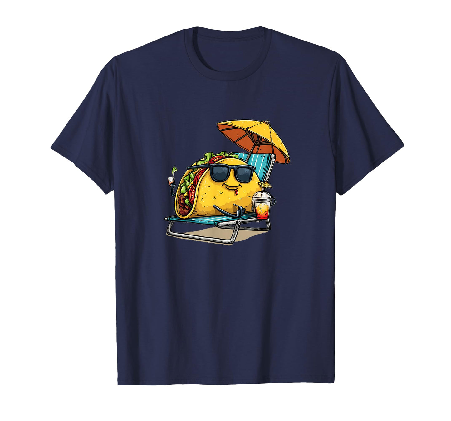 Cool Beach Taco Costume for Sunbathing Lovers T-Shirt