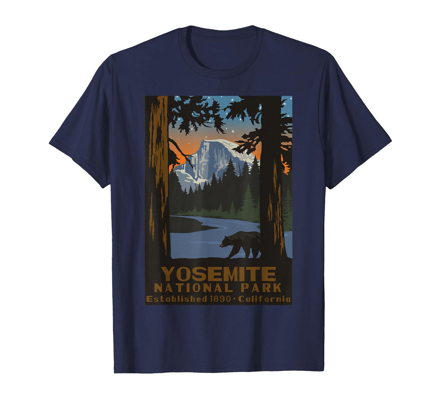 Yosemite Shirt Vintage National Park T-Shirt