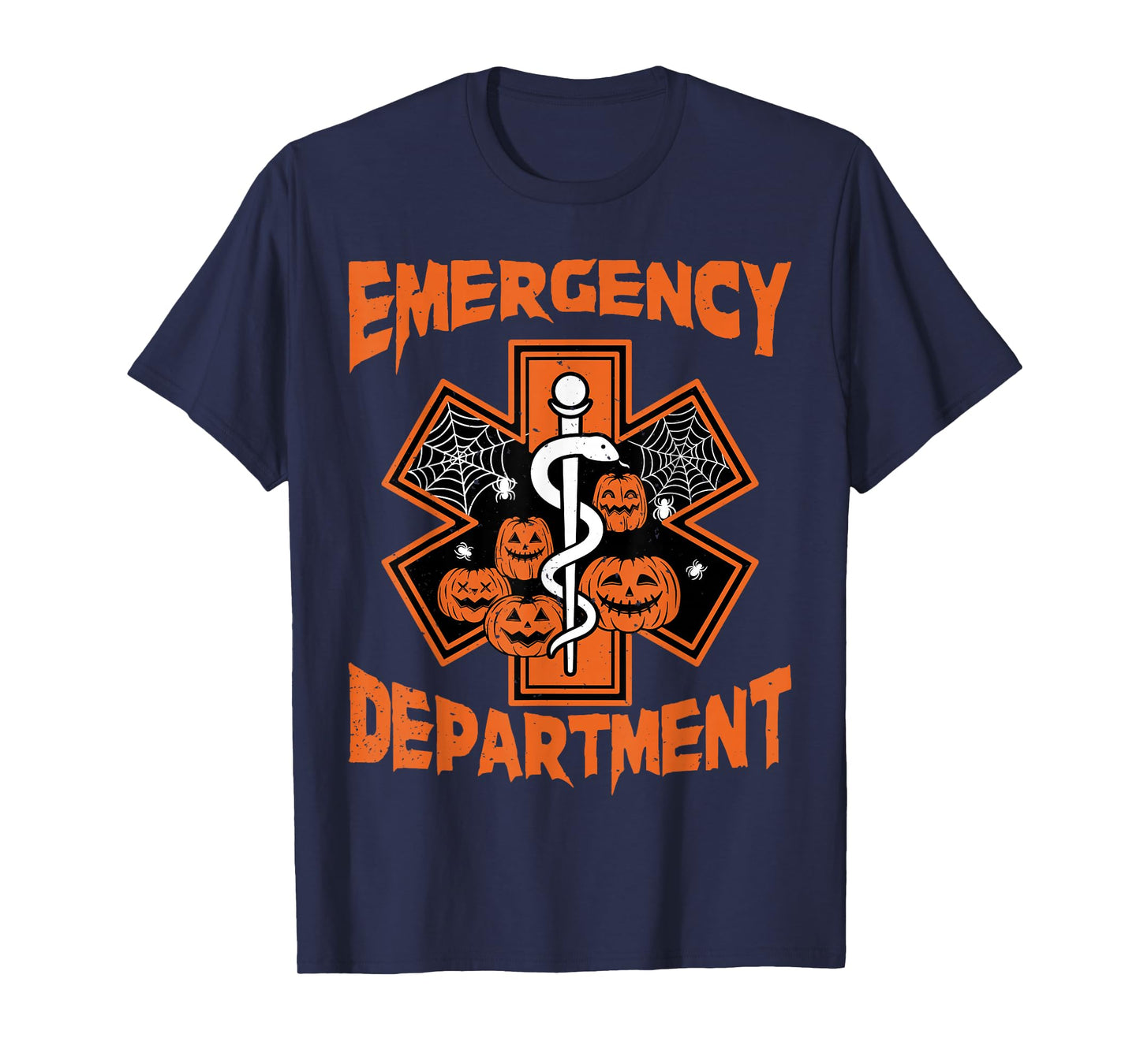 Emergency Department Funny Halloween ER Nurse Women Men T-Shirt