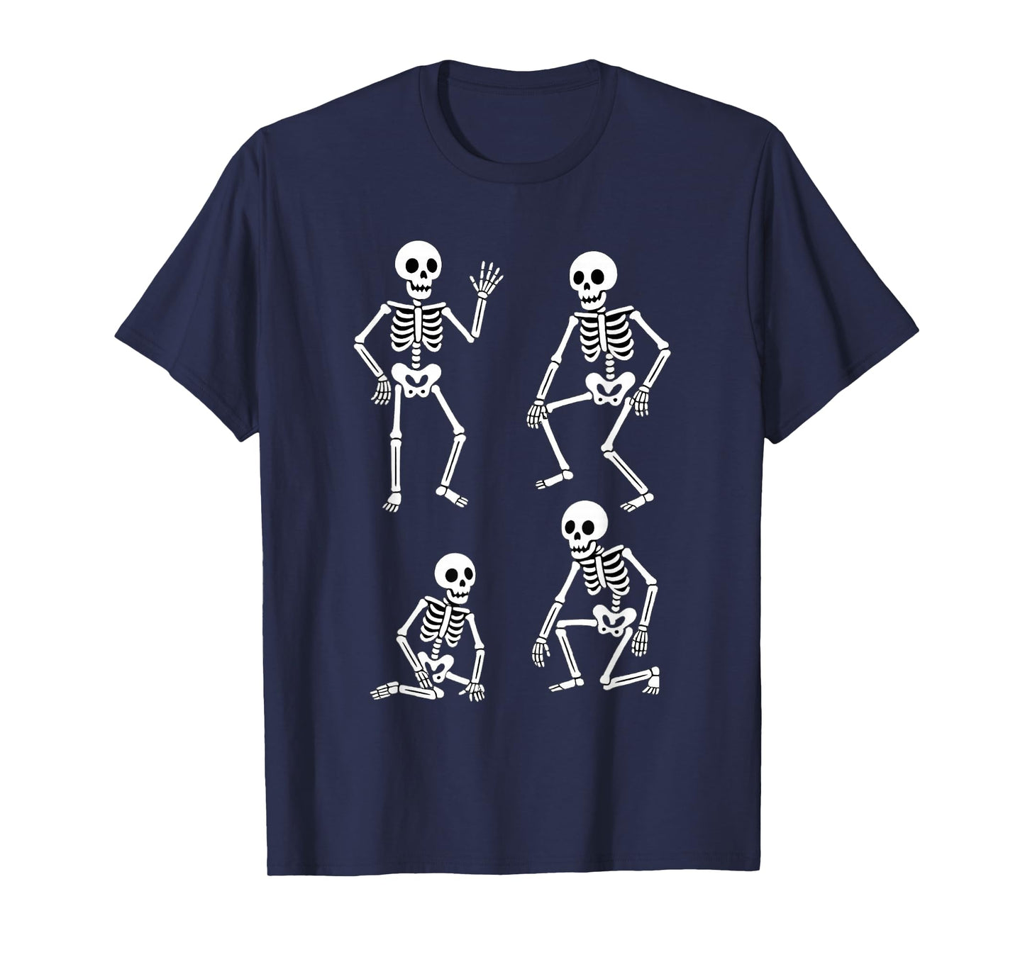 Halloween Party Skeletons Spooky Fun Dancing Skeleton T-Shirt