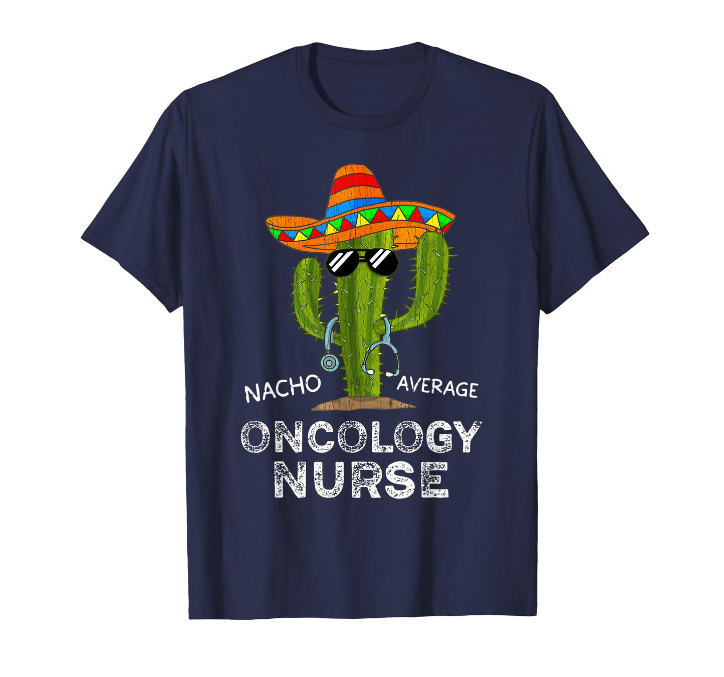Funny Nacho Average Oncology Nurse for Women T-Shirt