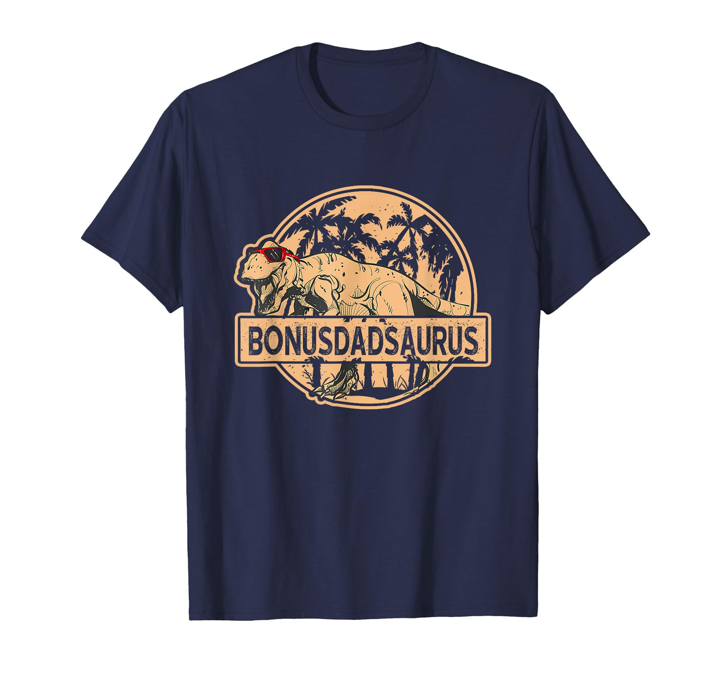Bonus Dad Saurus T Rex Family Matching DaddySaurus Stepdad T-Shirt