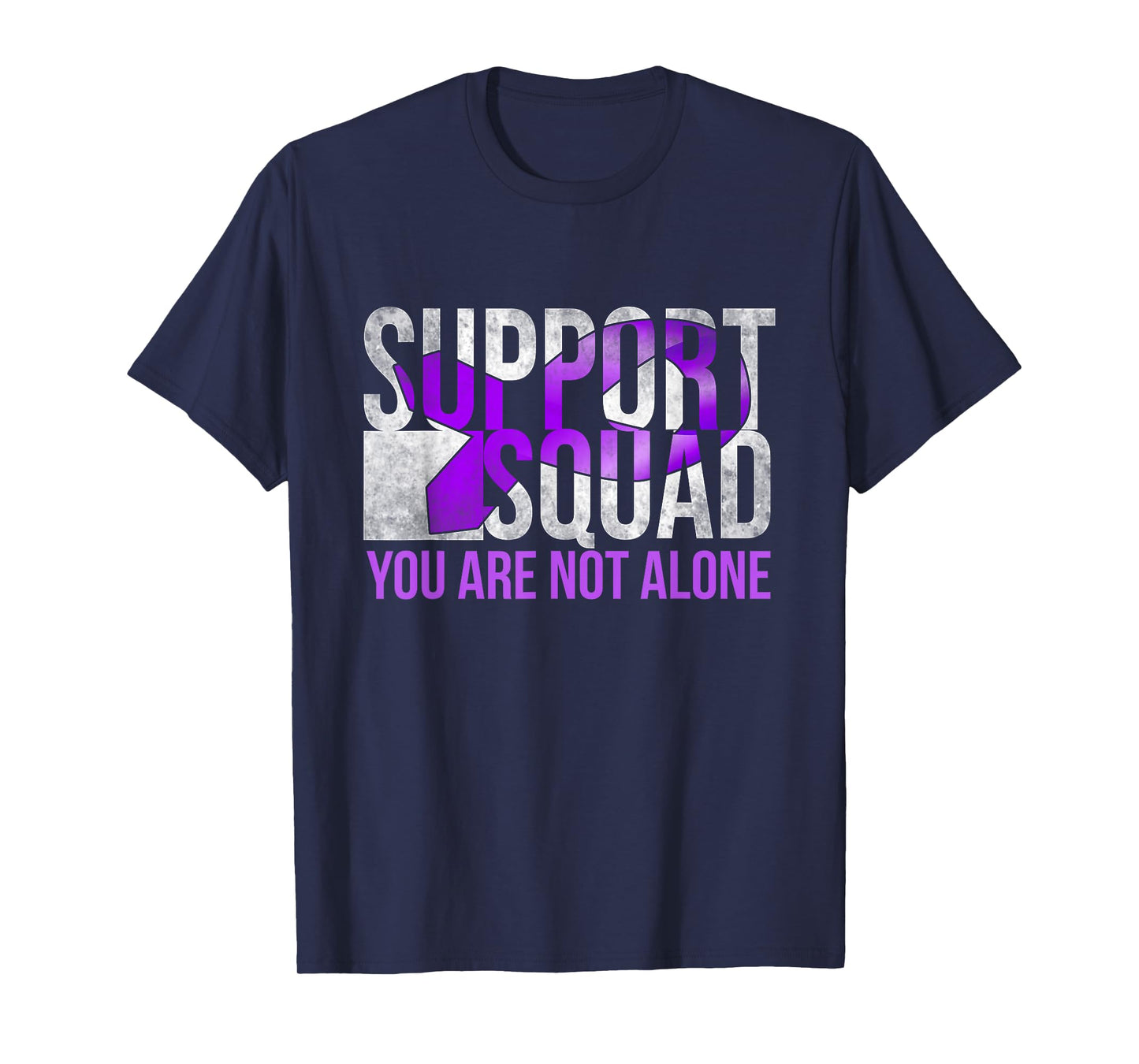 Support Squad Matching Family Thymoma Cancer Awareness Month T-Shirt