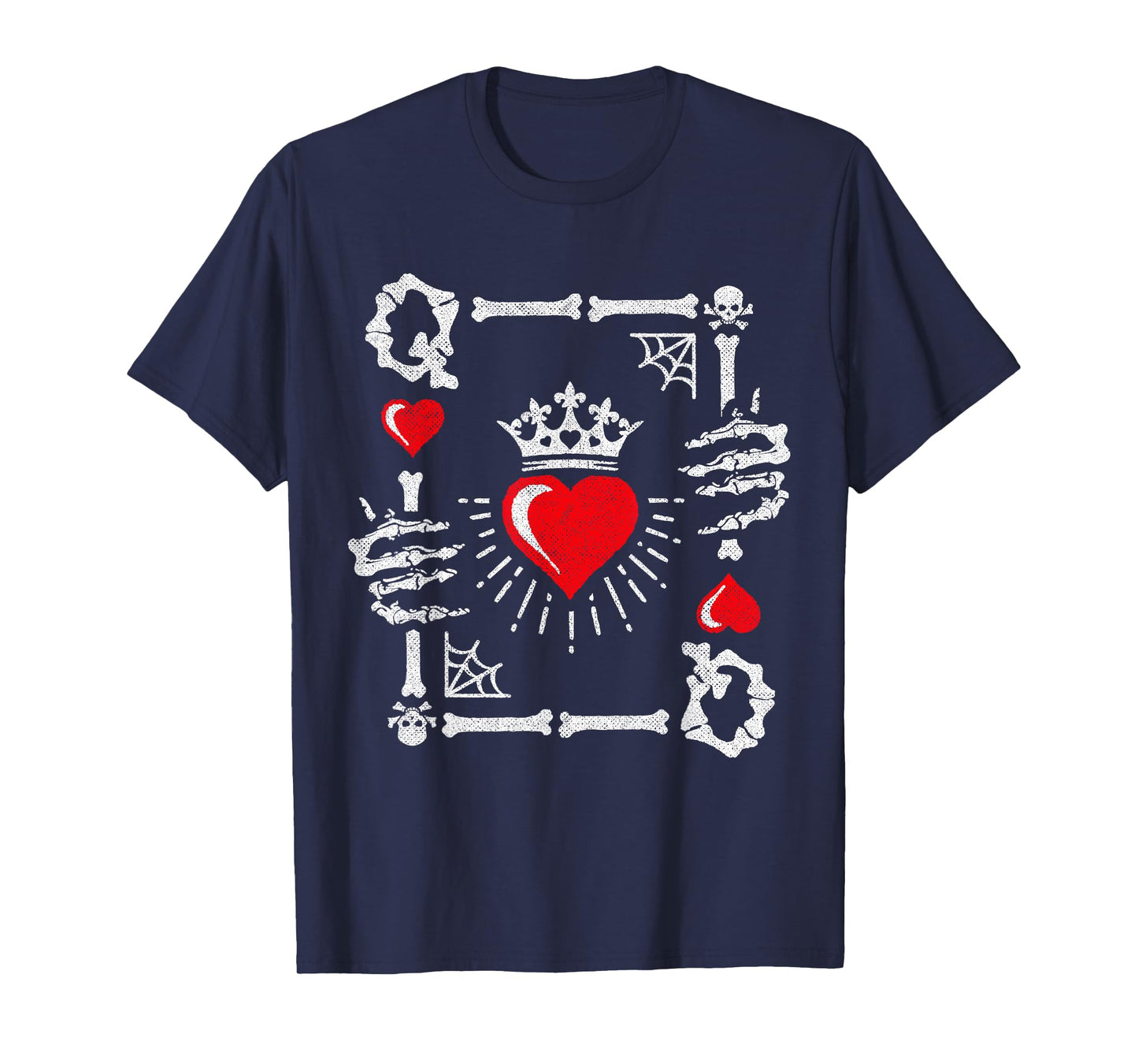 Queen of Hearts Card Costume - Halloween Queen of Hearts T-Shirt