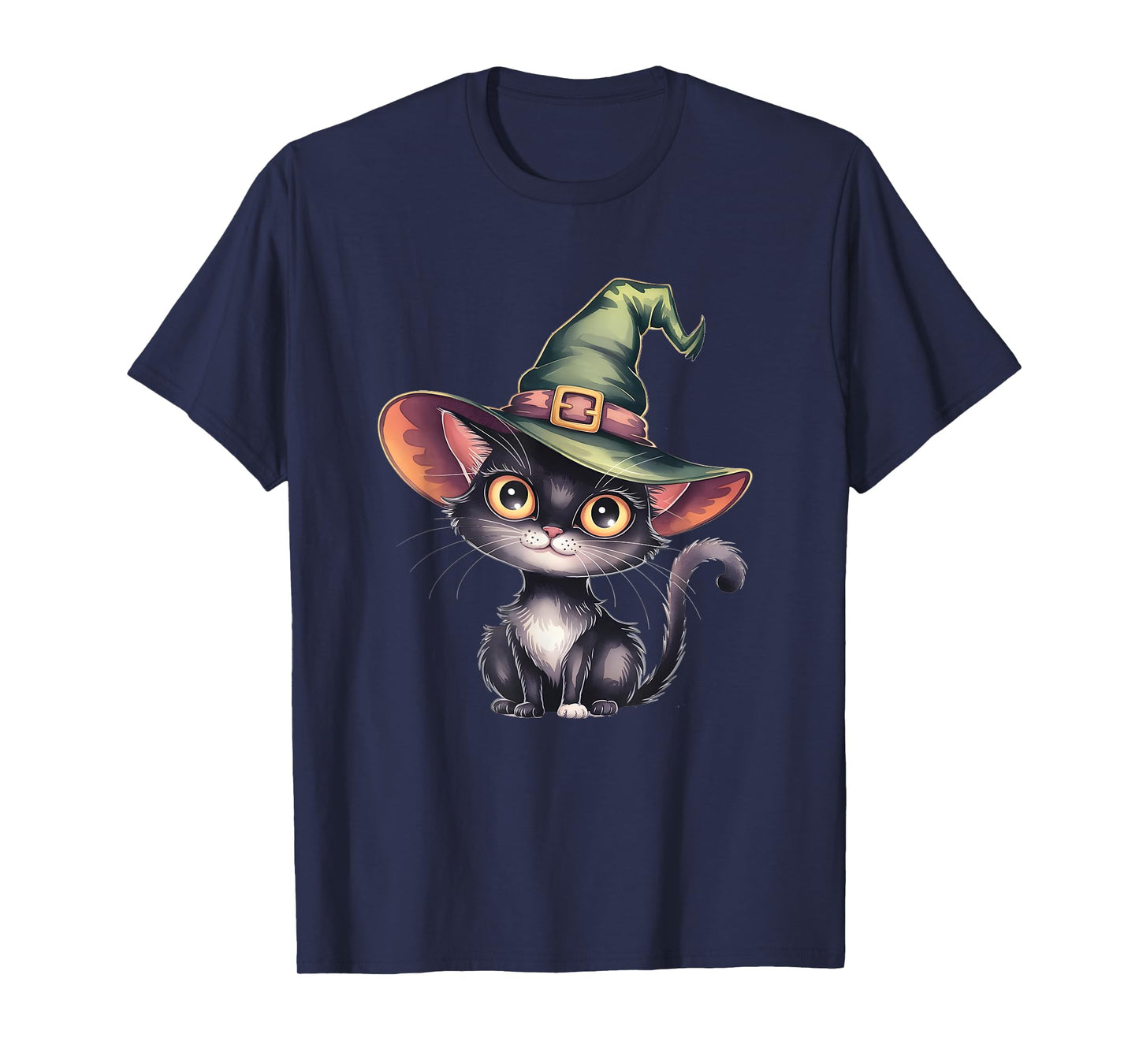 Kawaii Awesome Cat Witch Since 1692 Creepy Wizard Mom Wicca T-Shirt