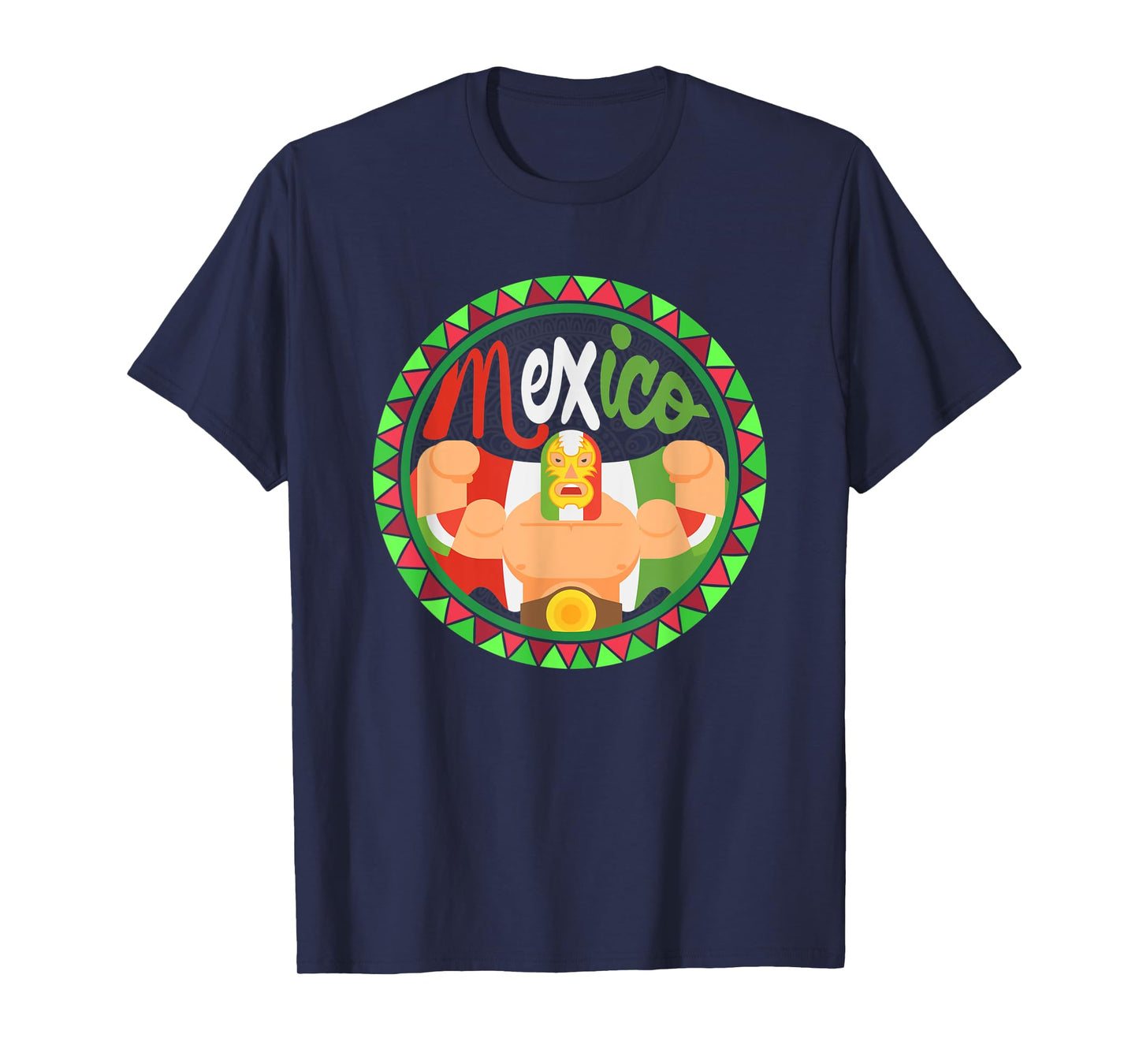 Mexican Wrestler Lucha Libre T Shirt for Mexican Wrestling