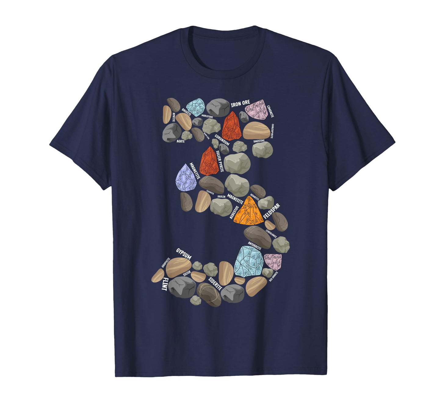 Geology Rocks 3 Years Old 3rd Birthday Rock Collecting T-Shirt