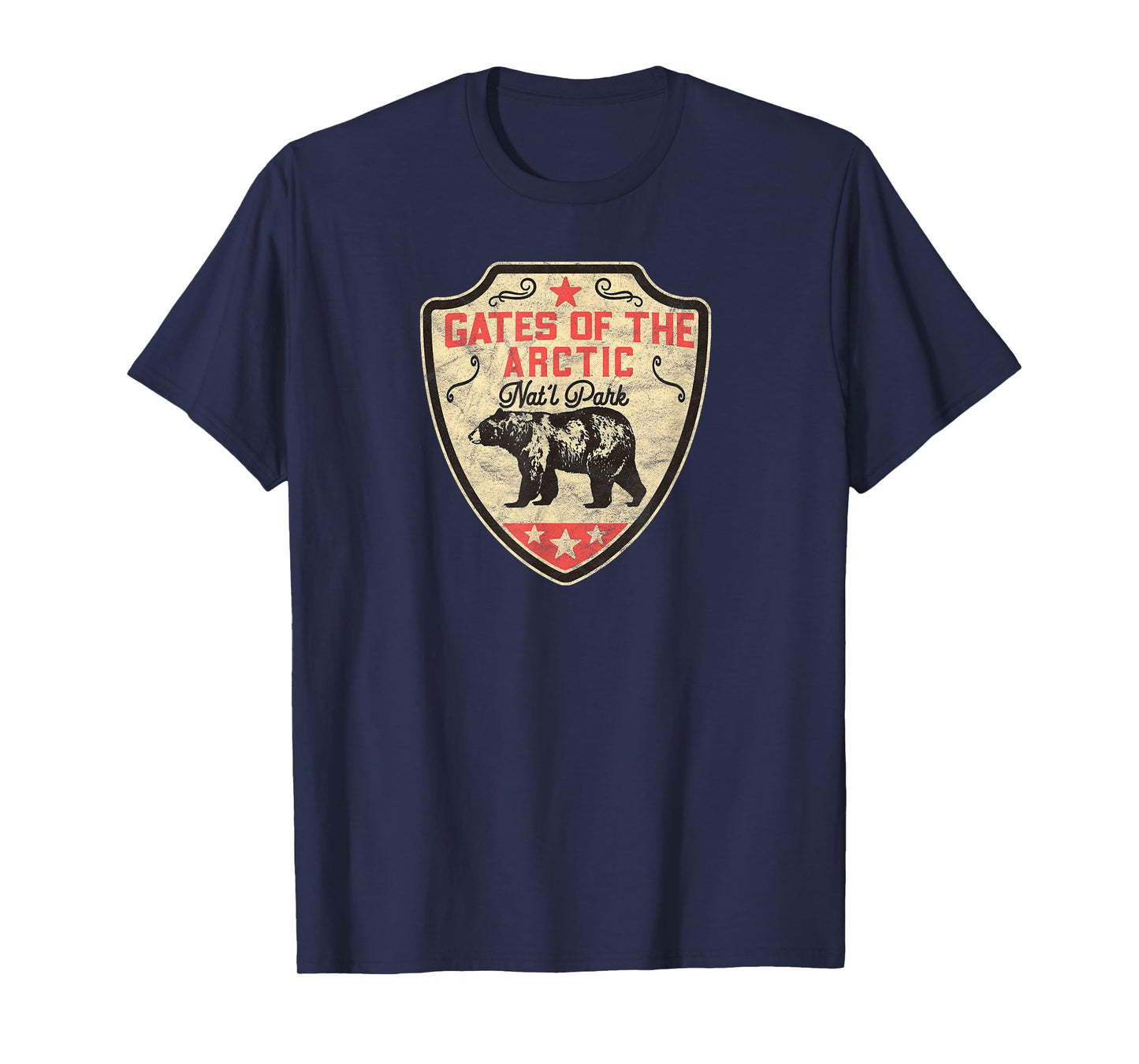 Gates Of The Arctic National Park Grizzly Bear Vintage Shirt